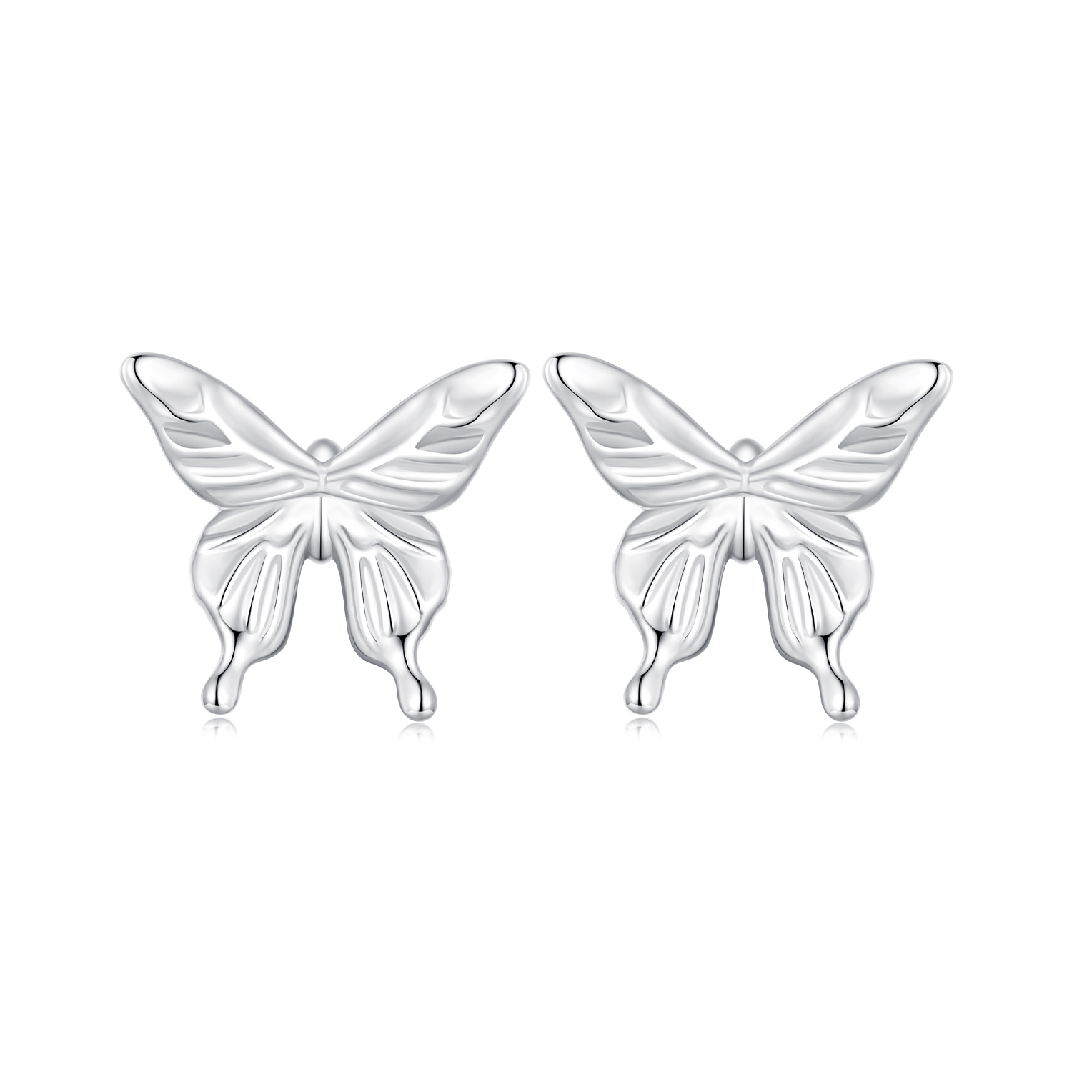 pandora style butterfly studs earrings bse861