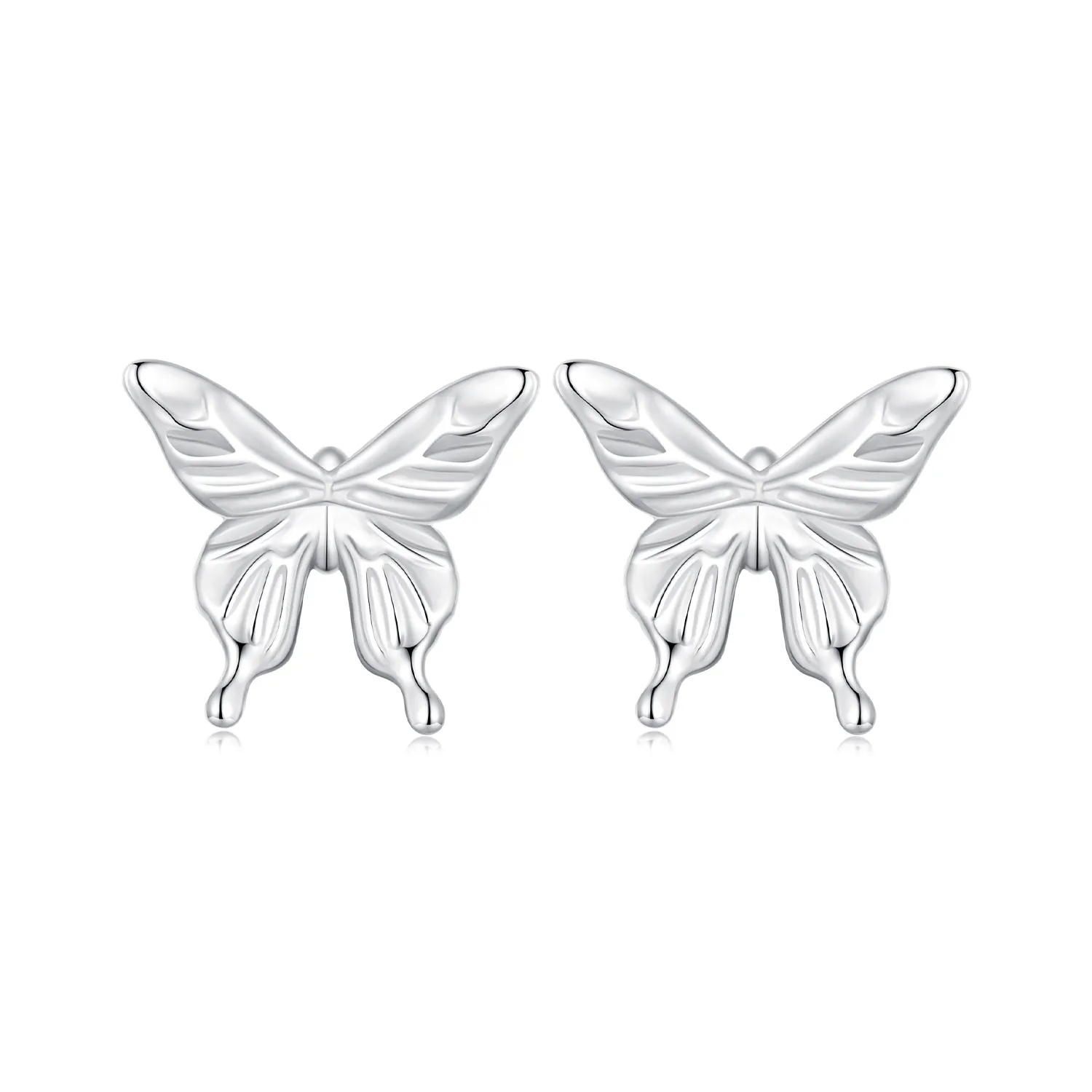 Pandora Style Butterfly Studs Earrings - BSE861