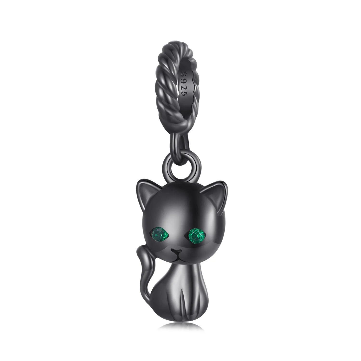 pandora style cat dangle scx122 d