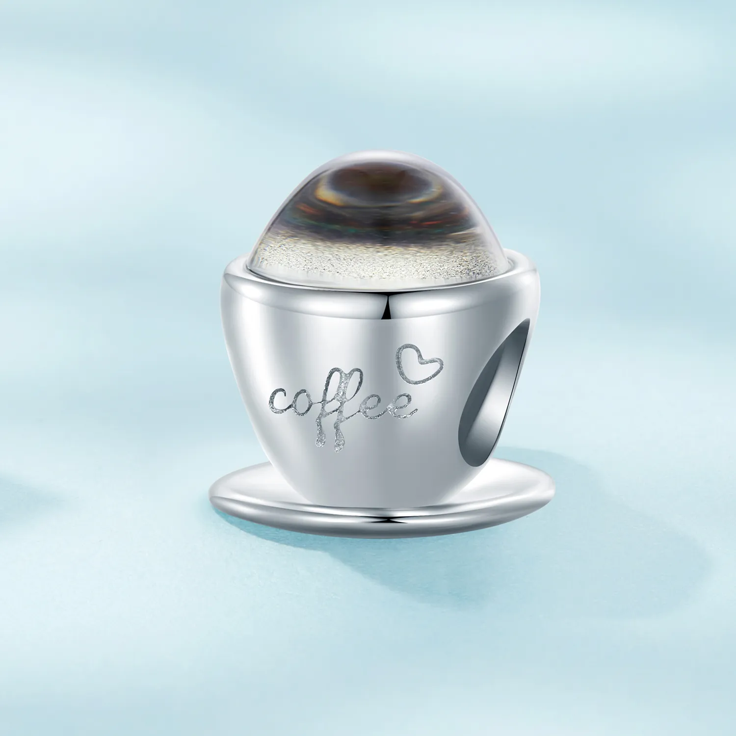 Pandora Style Coffee Cup Charm - SCC2475