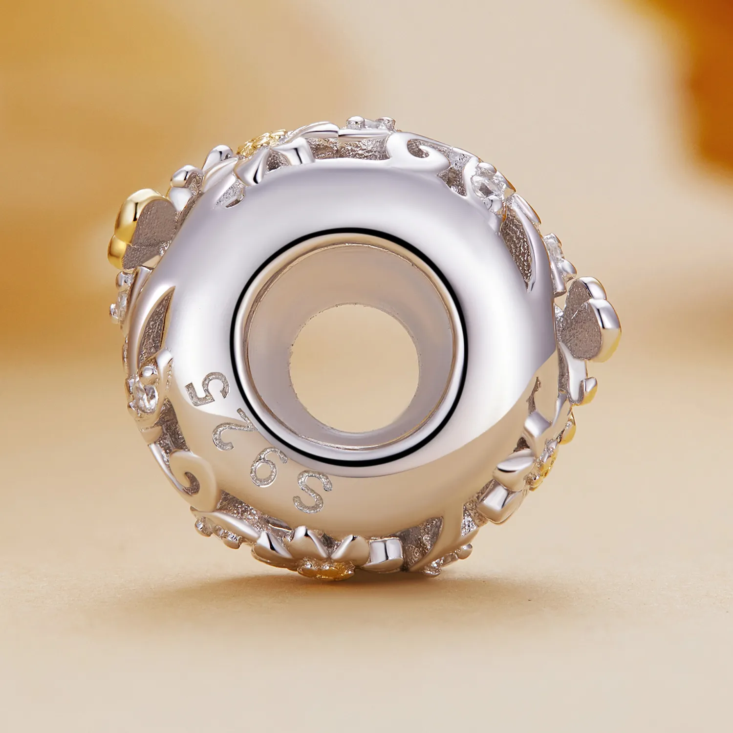 Pandora Style Daisy Bee Silicone Spacer - BSC819