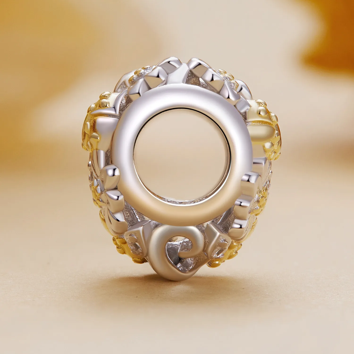 Pandora Style Daisy Ladybug Charm - BSC817!