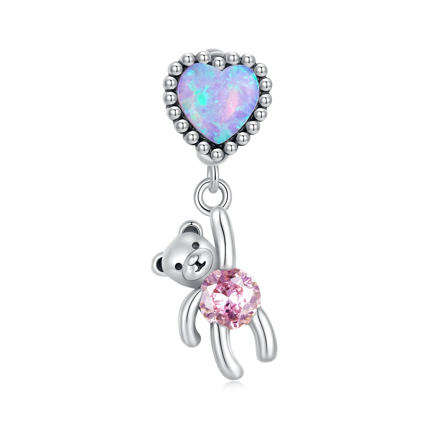 Pandora Style Dangle Bear - SCC2591