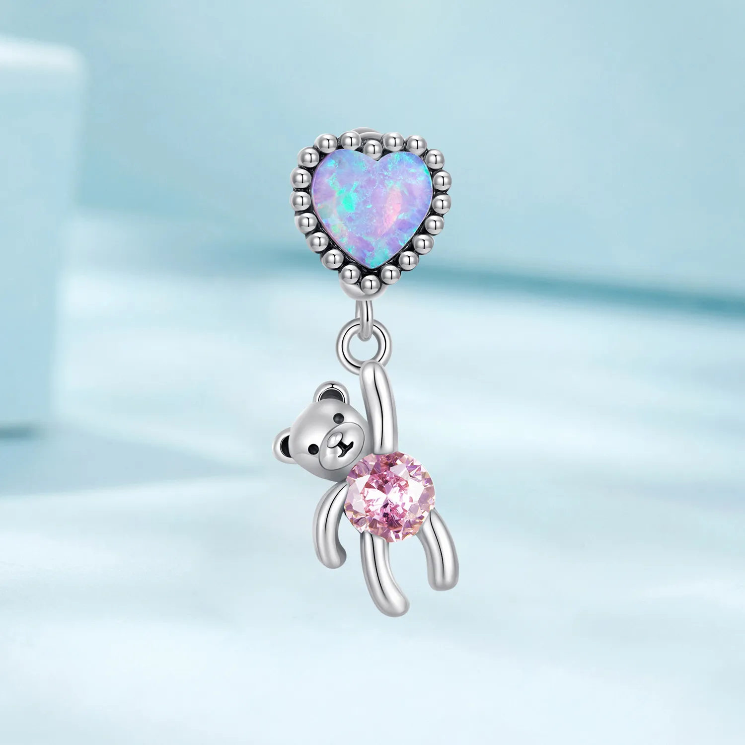 Pandora Style Dangle Bear - SCC2591