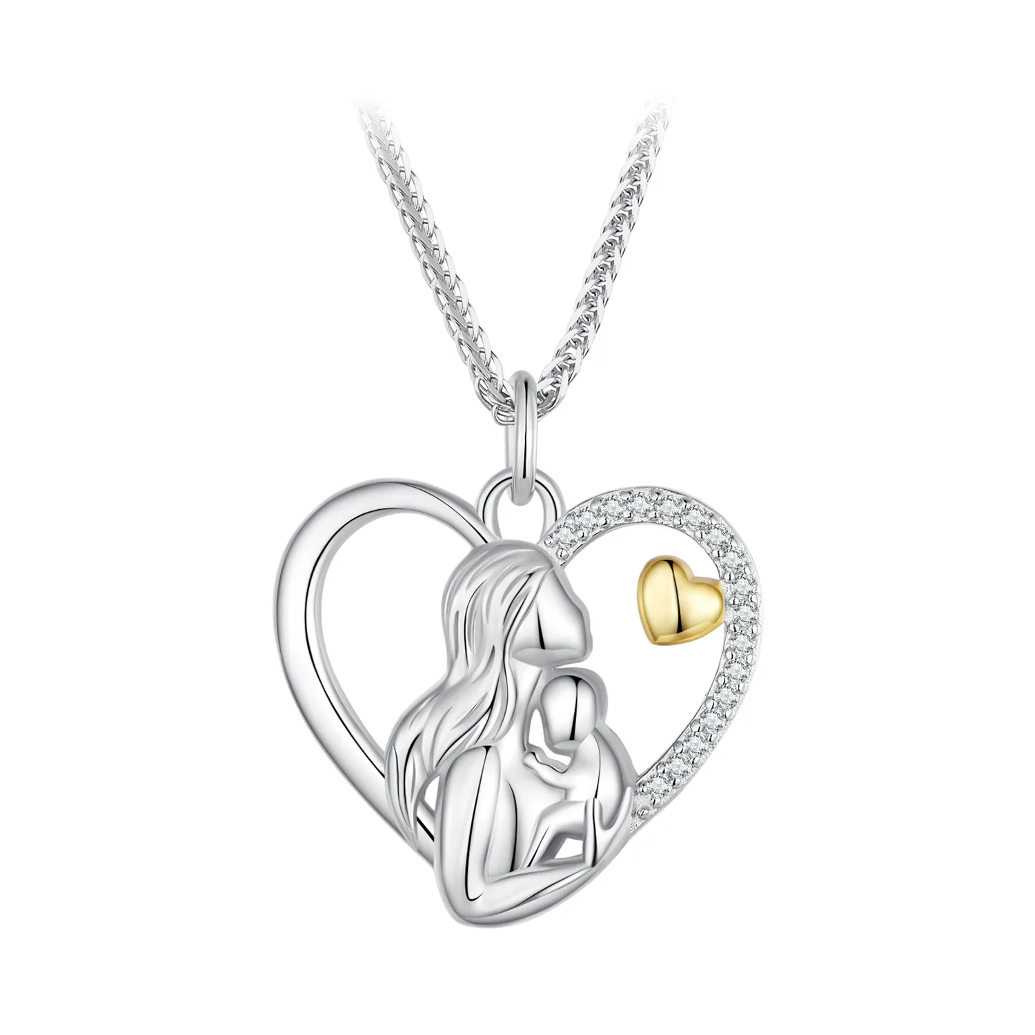 Pandora Style Deep Love Between Mother and Son Necklace - SCN498