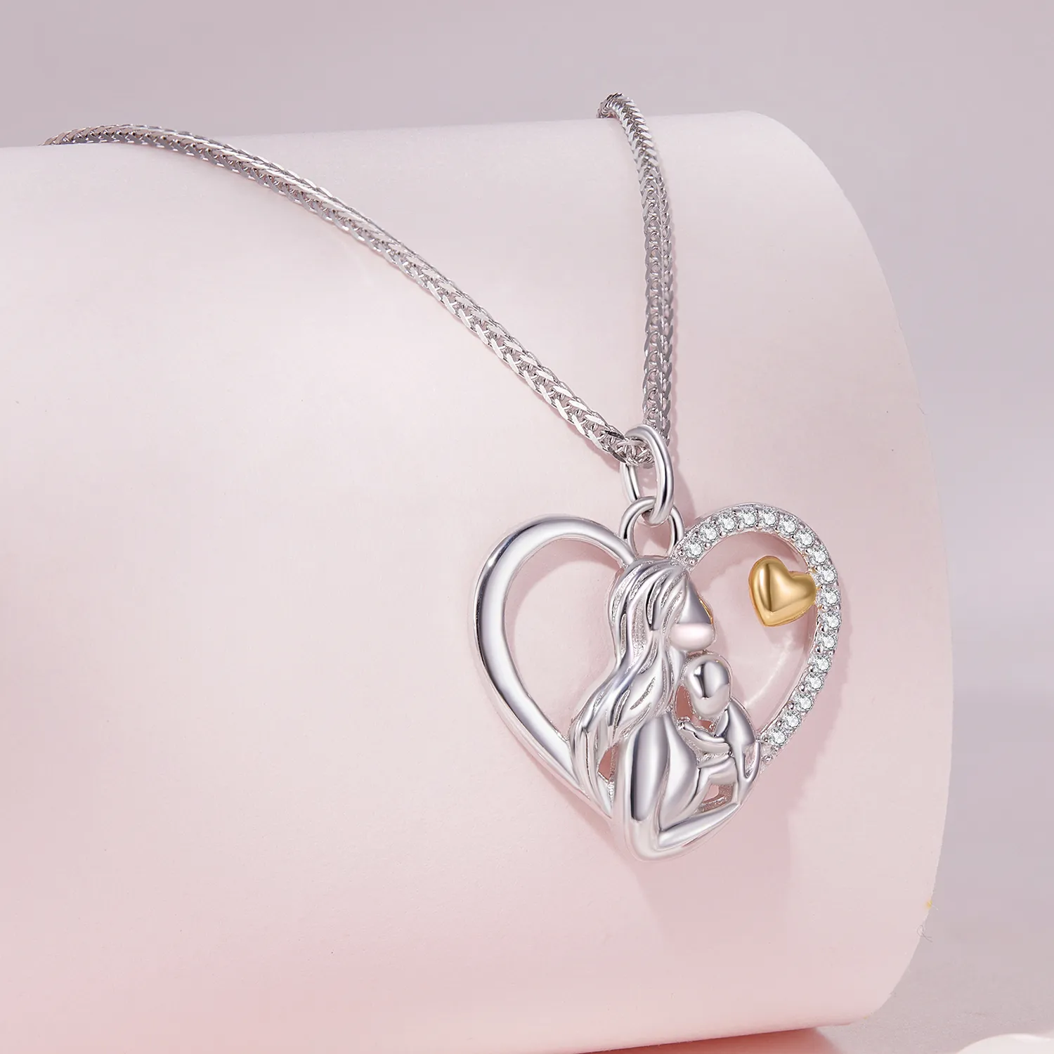 Pandora Style Deep Love Between Mother and Son Necklace - SCN498