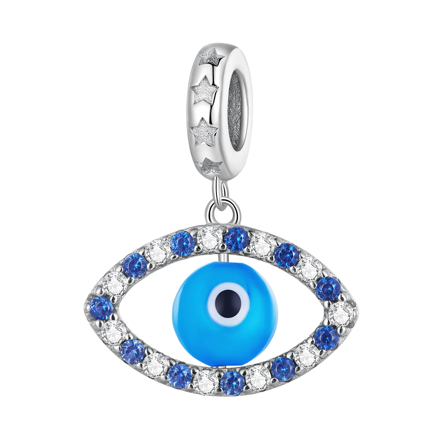 Pandora Style Devil Eye Dangle - BSC821