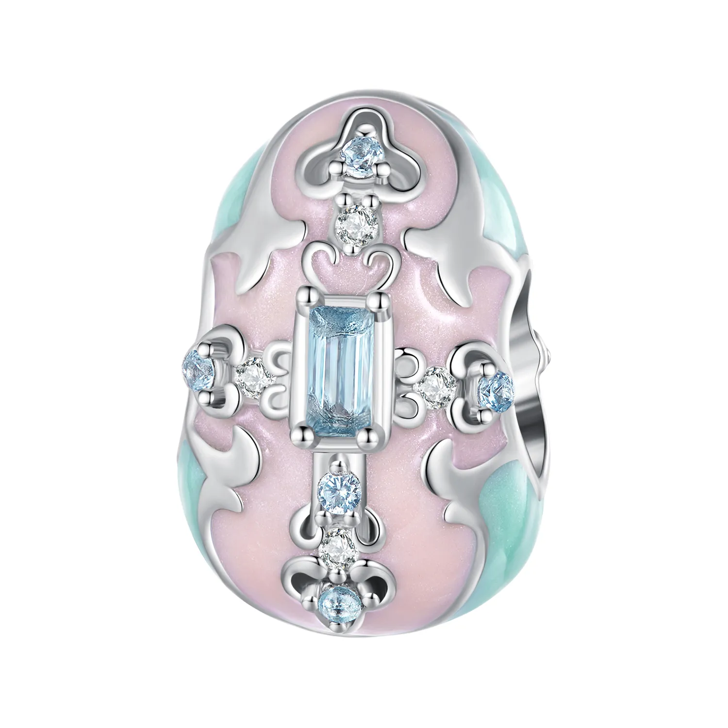 Pandora Style Easter Egg Charm - BSC781