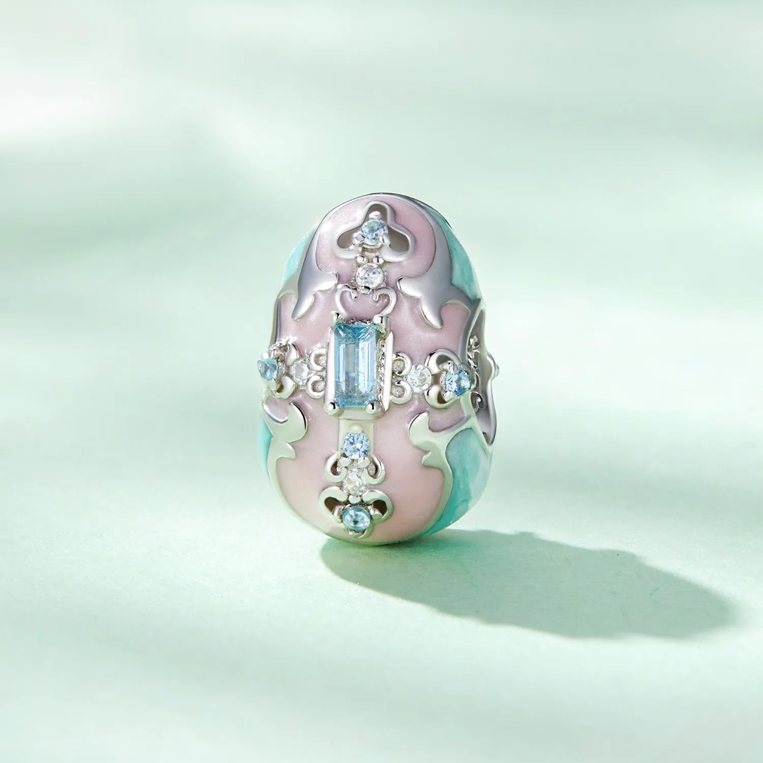 Pandora Style Easter Egg Charm - BSC781