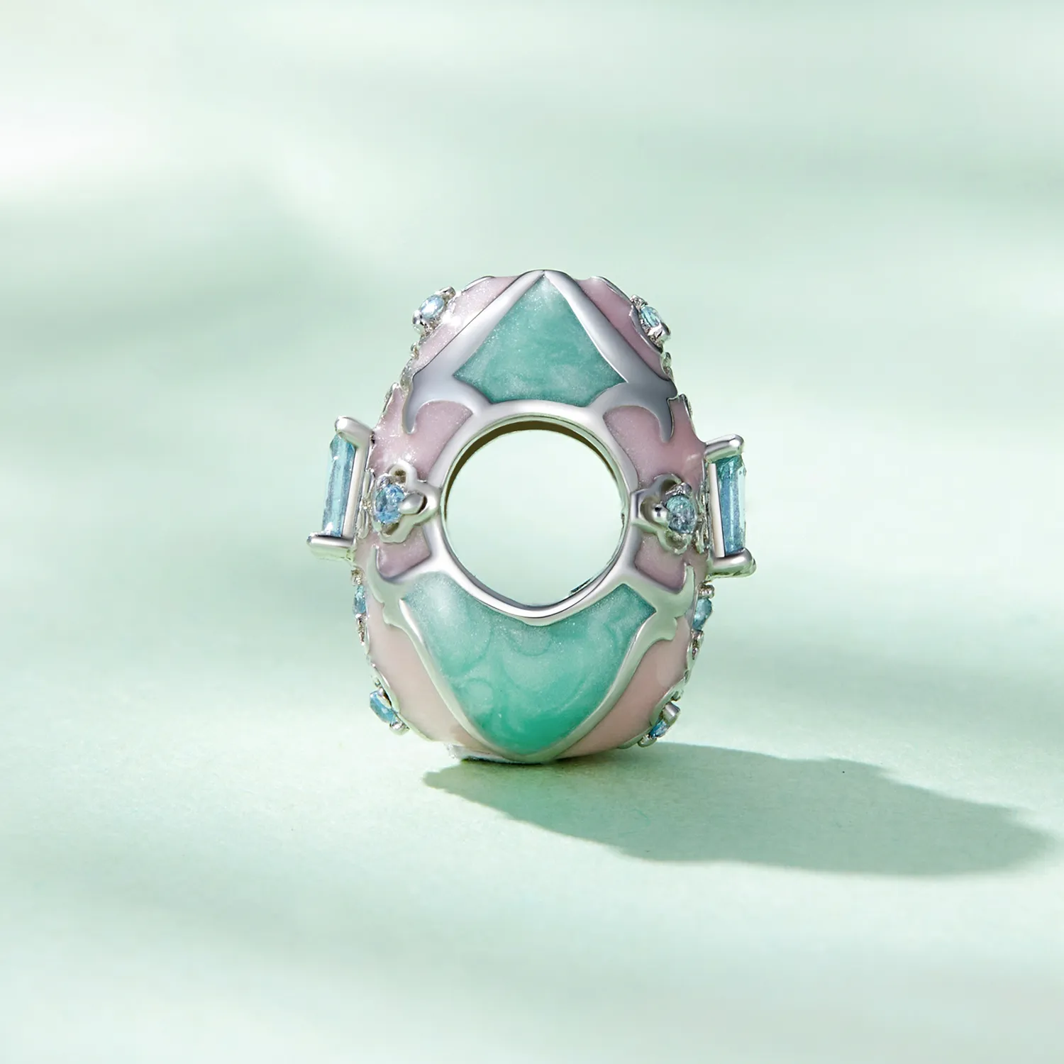 Pandora Style Easter Egg Charm - BSC781