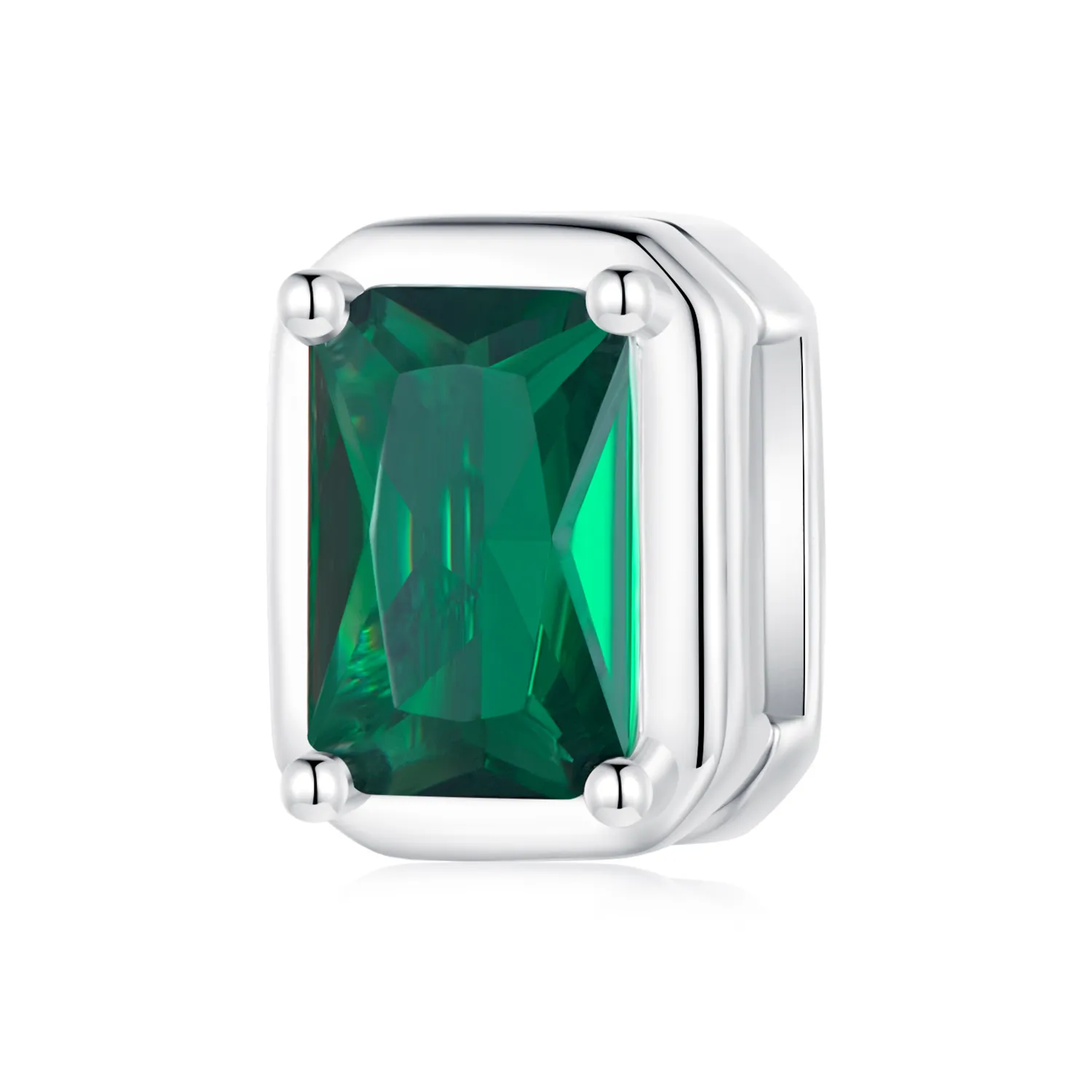 Pandora Style Emerald Clip - BSX005