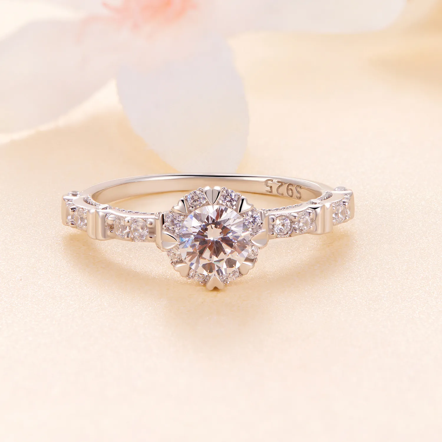 Pandora Style Exquisite Moissanite Ring - MSR023