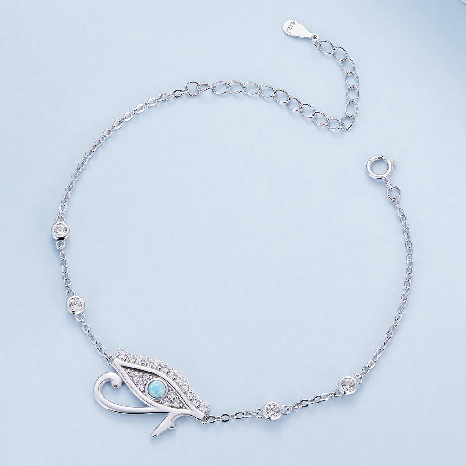 Pandora Style Eye of Horus Chain Bracelet - BSB114!