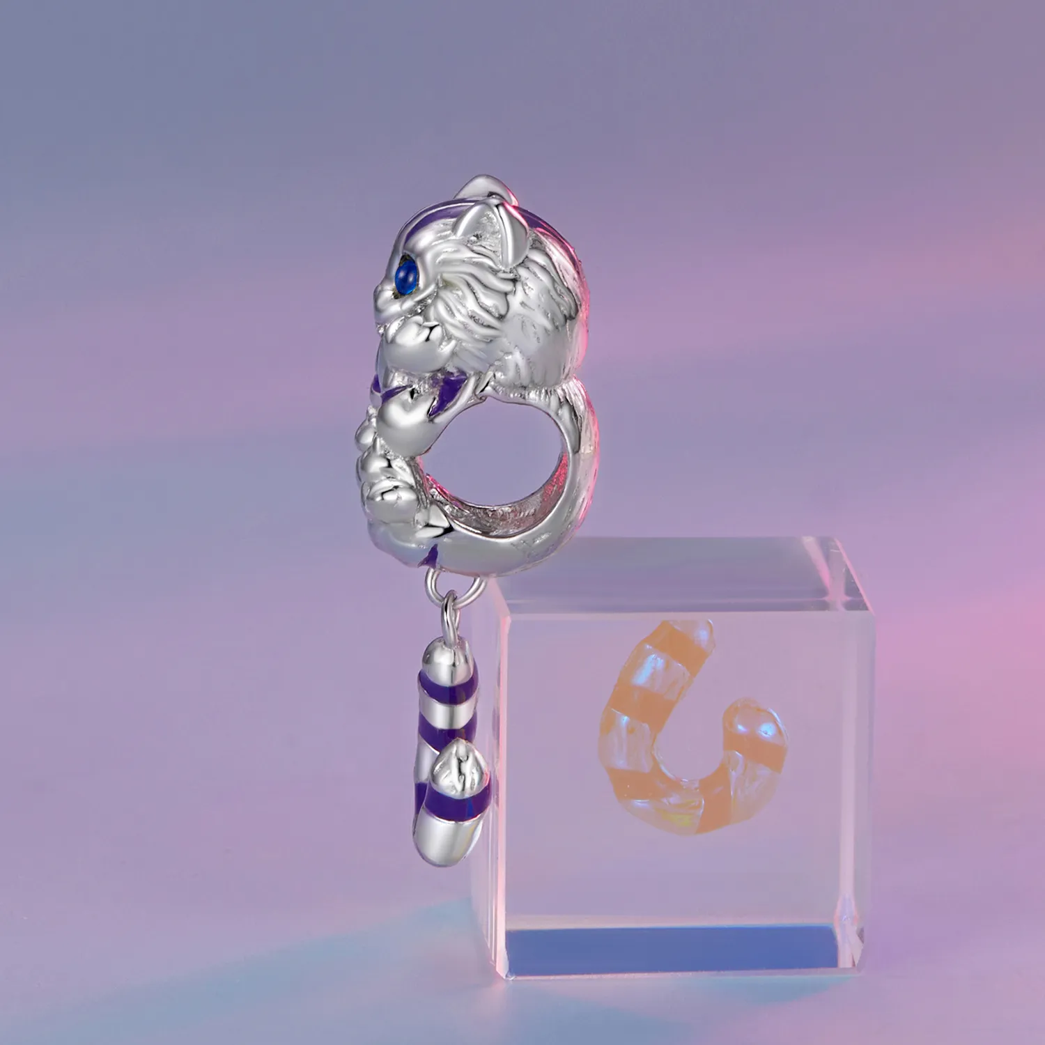 Pandora Style Fantasy Cat Charm - SCC2529!