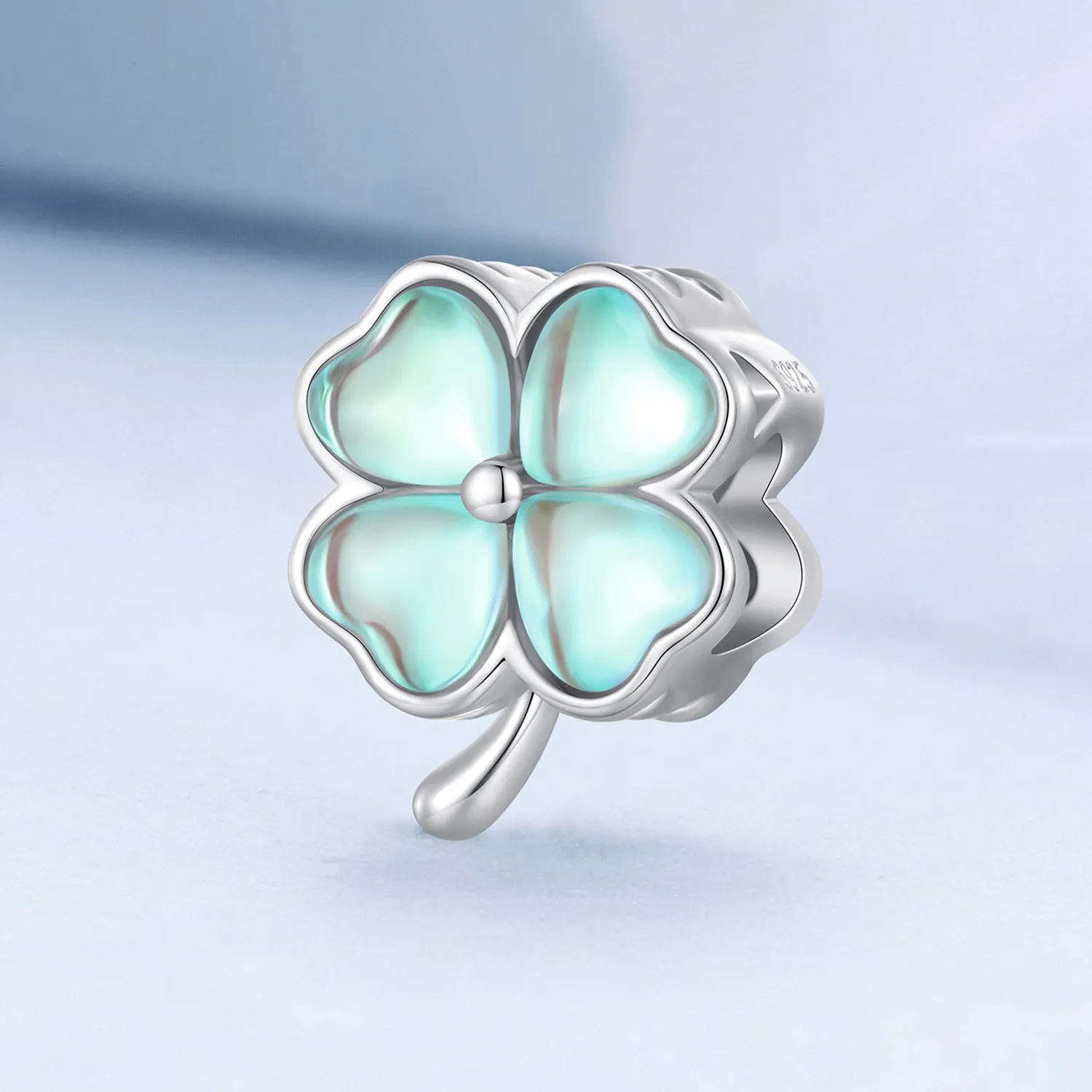 Pandora Style Four Leaf Clover Charm - BSC733-GN