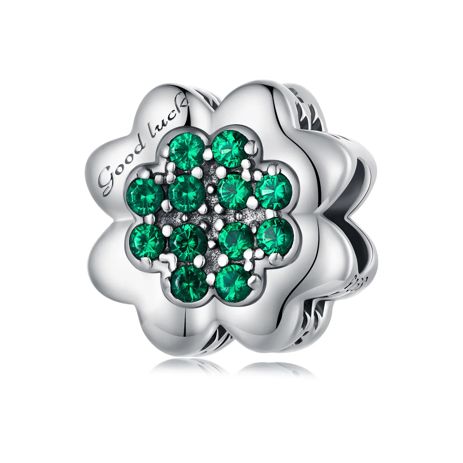 Pandora Style Four Leaf Clover Charm - SCC2604