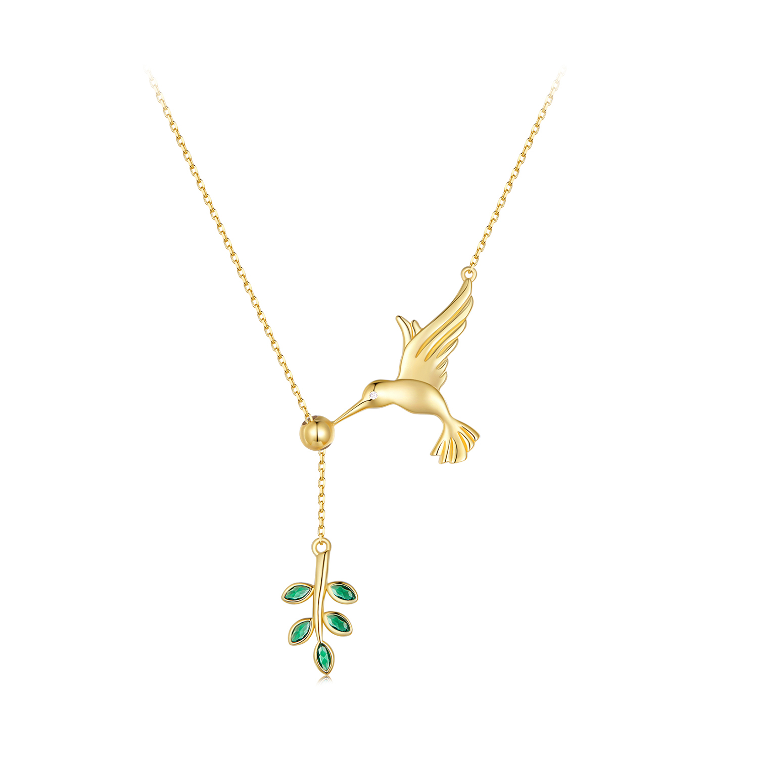 pandora style hummingbirds greetings 925 silver necklace scn217 b