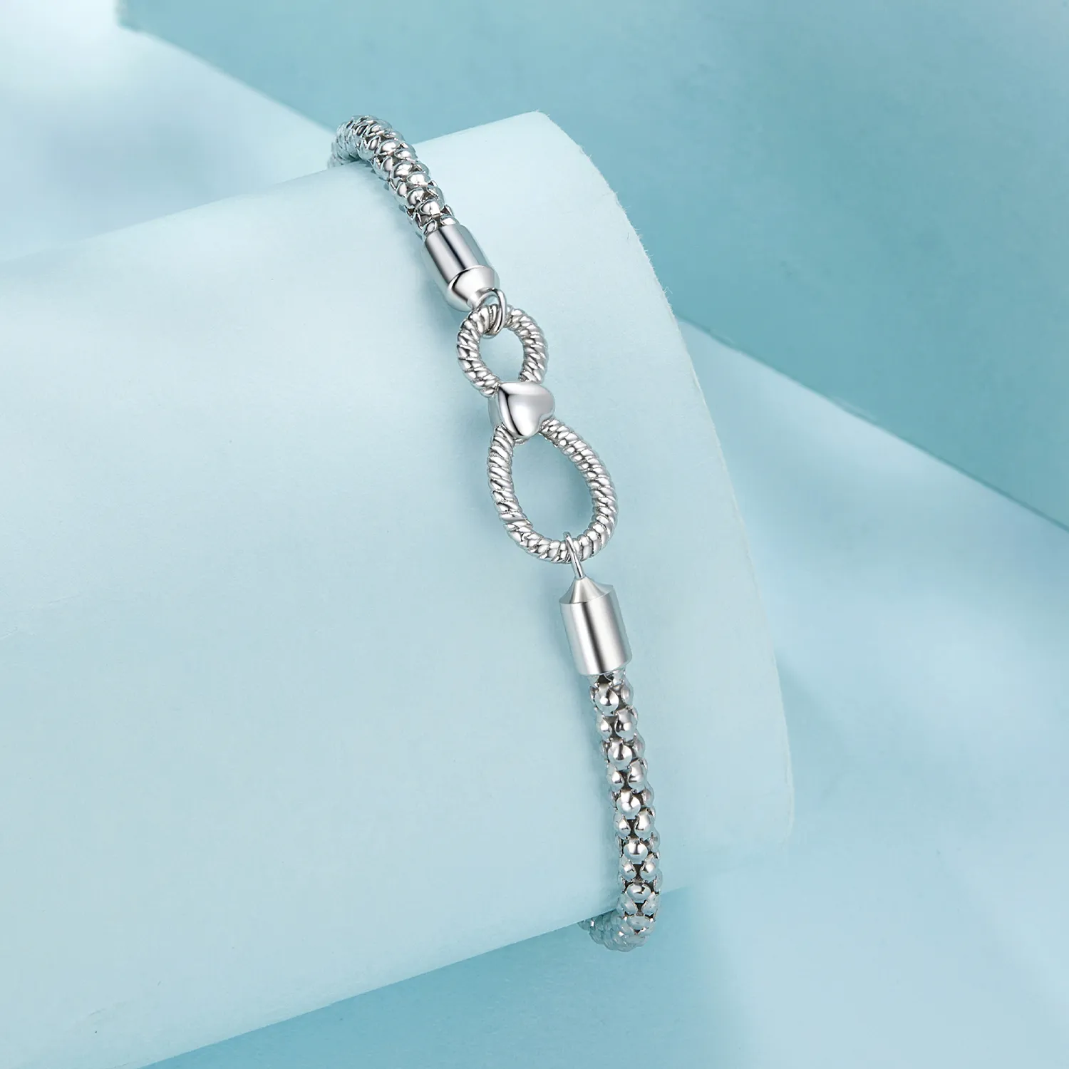 Pandora Style Infinity Basic Chain Bracelet - SCB260