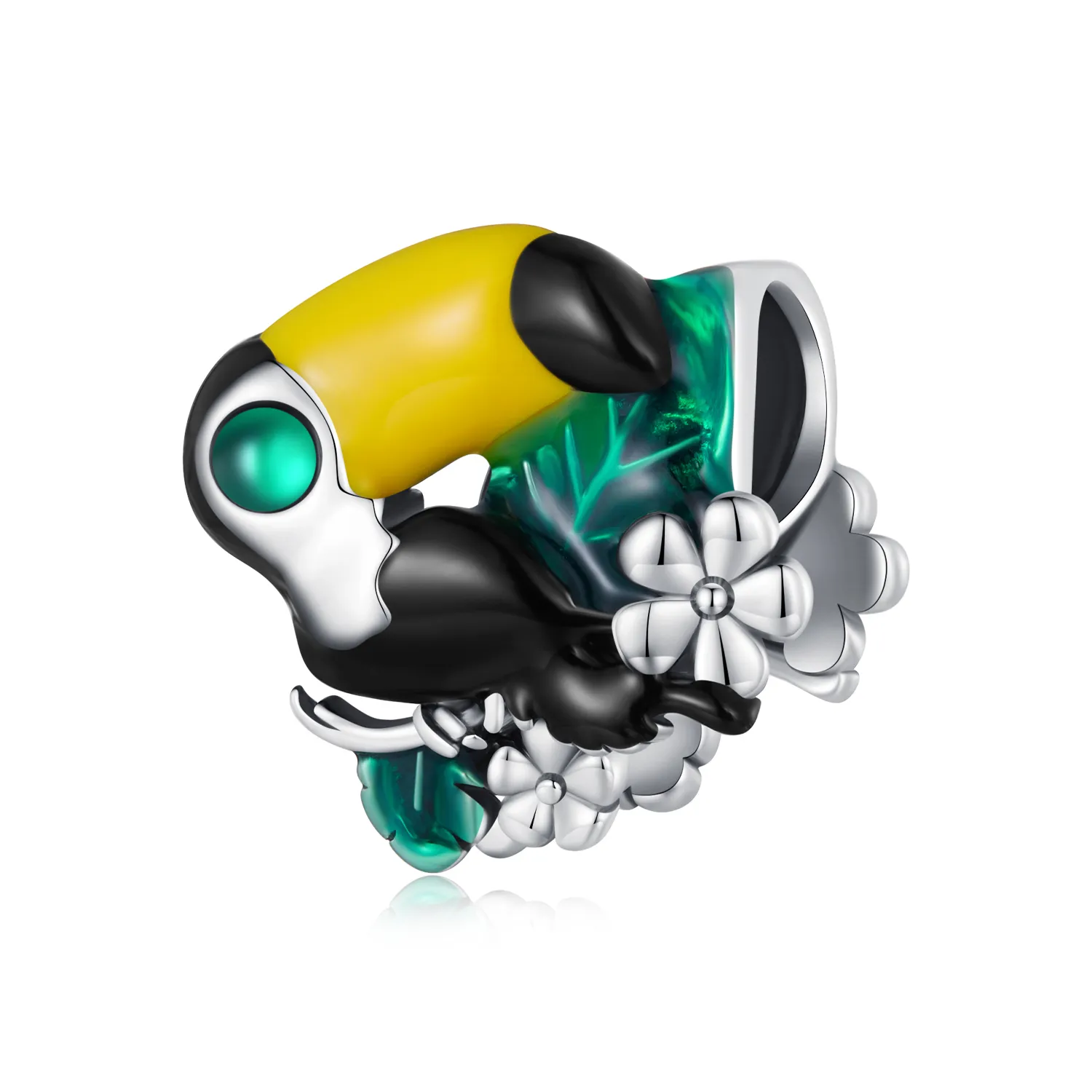 Pandora Style Jungle Toucan Charm - SCC2520