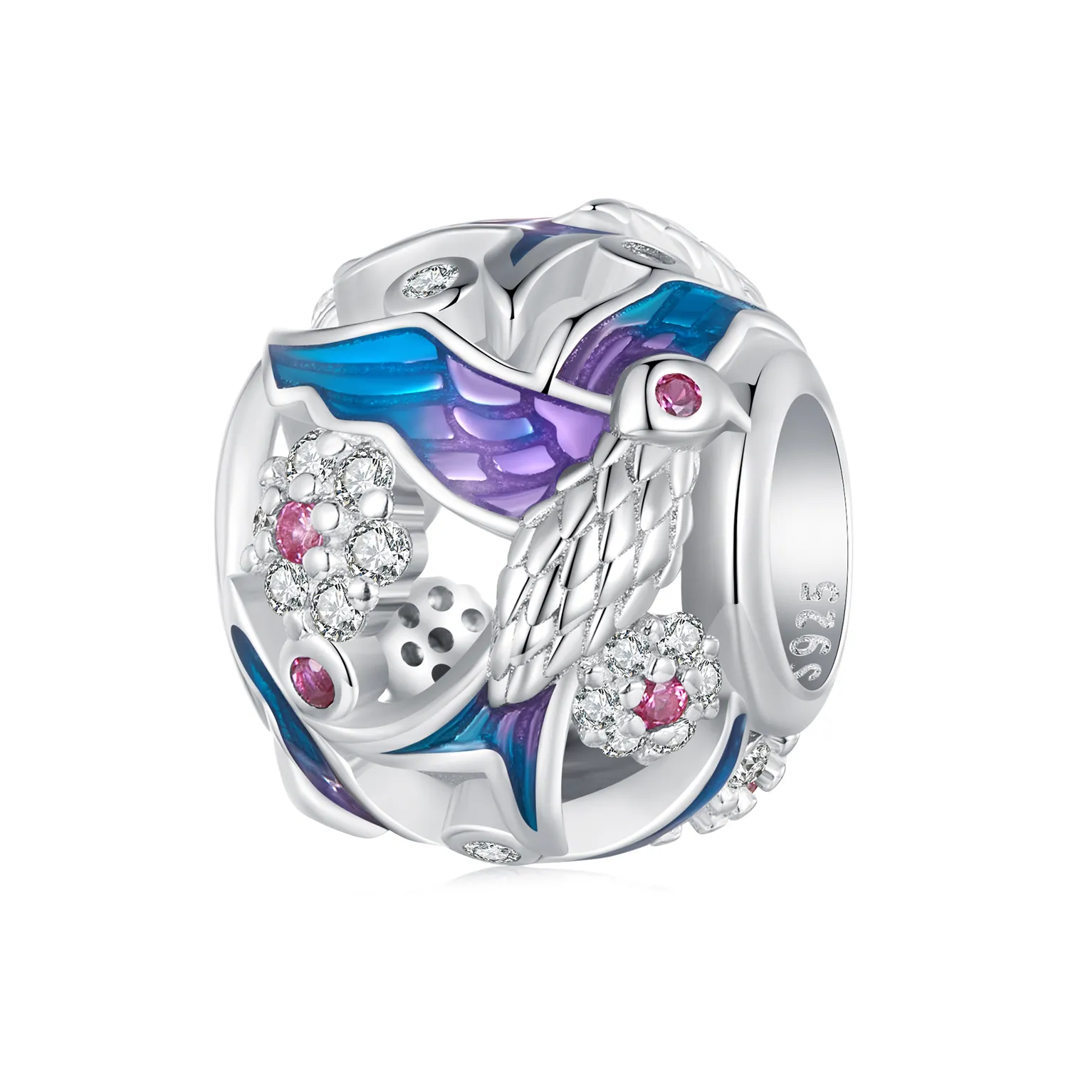 Pandora Style Kingfisher Charm - SCC2627