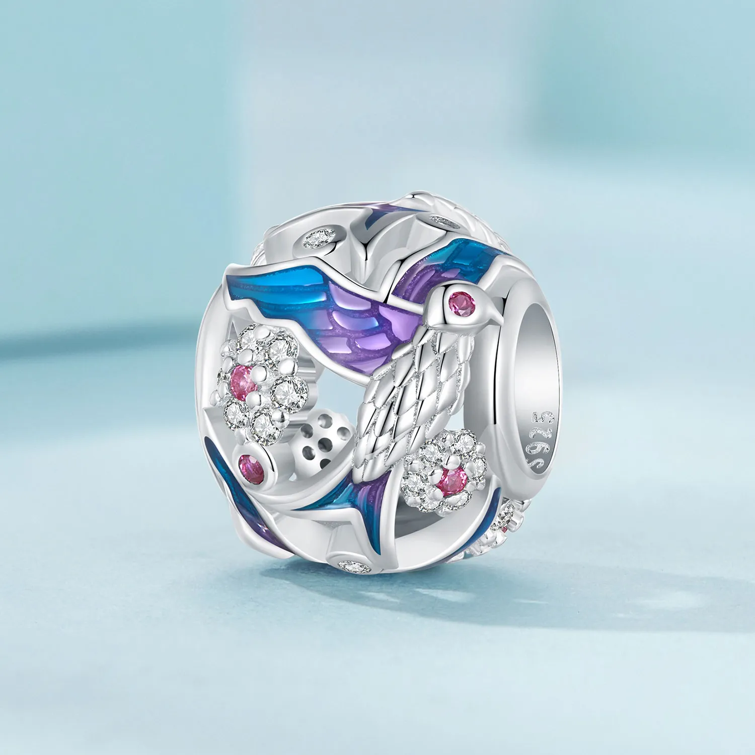 Pandora Style Kingfisher Charm - SCC2627