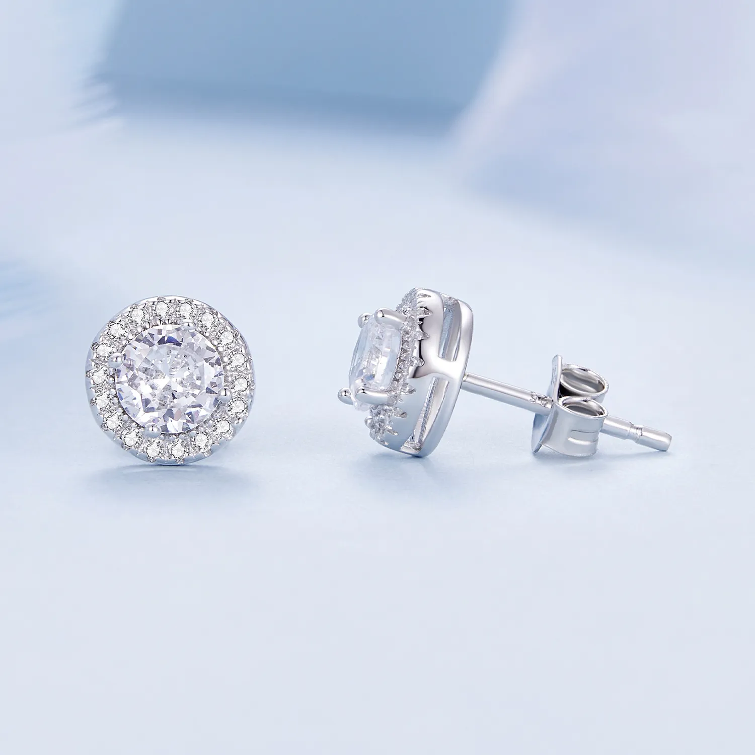 Pandora Style Light Luxury Stud Earrings - BSE893