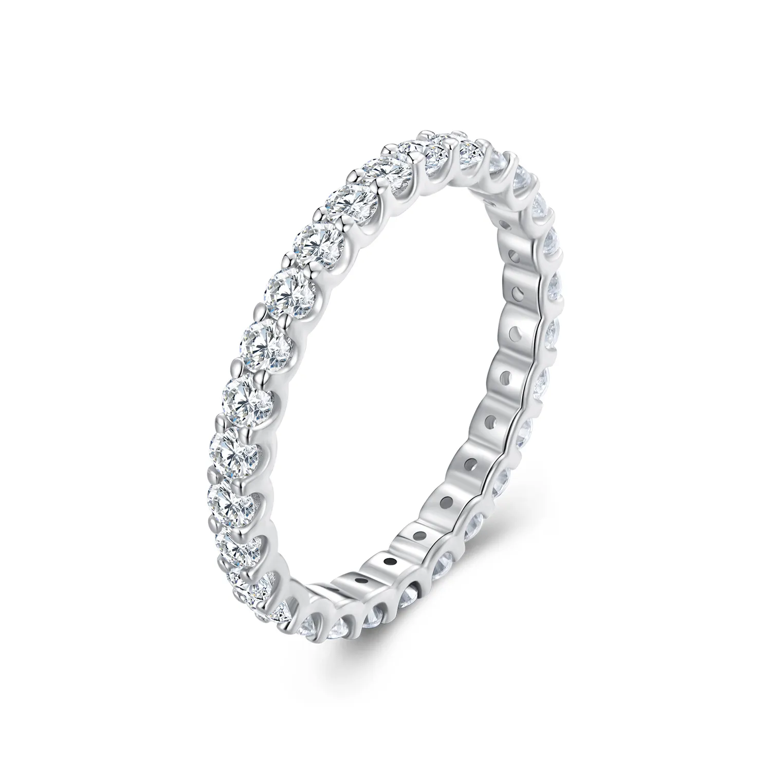 pandora style moissanite ring msr034