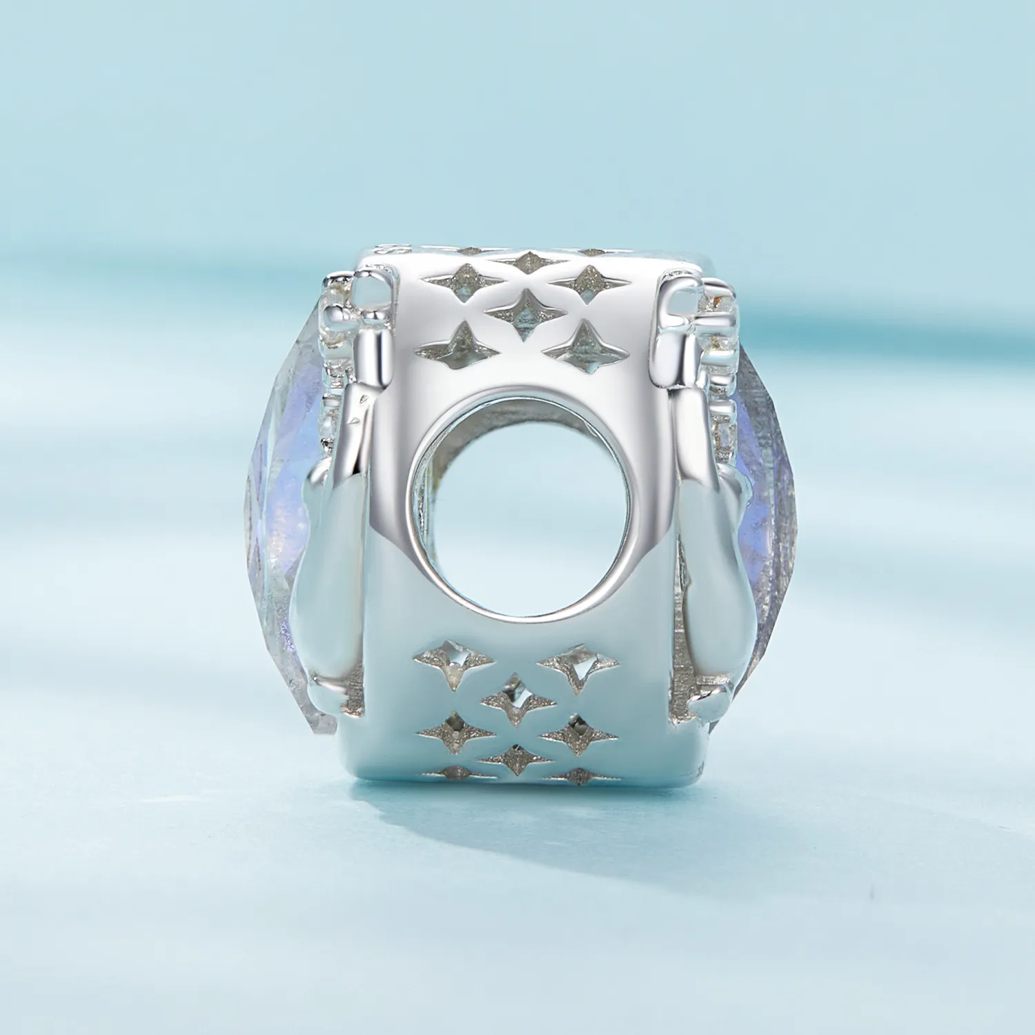 Pandora Style Moonlight Cat Charm - SCC2538