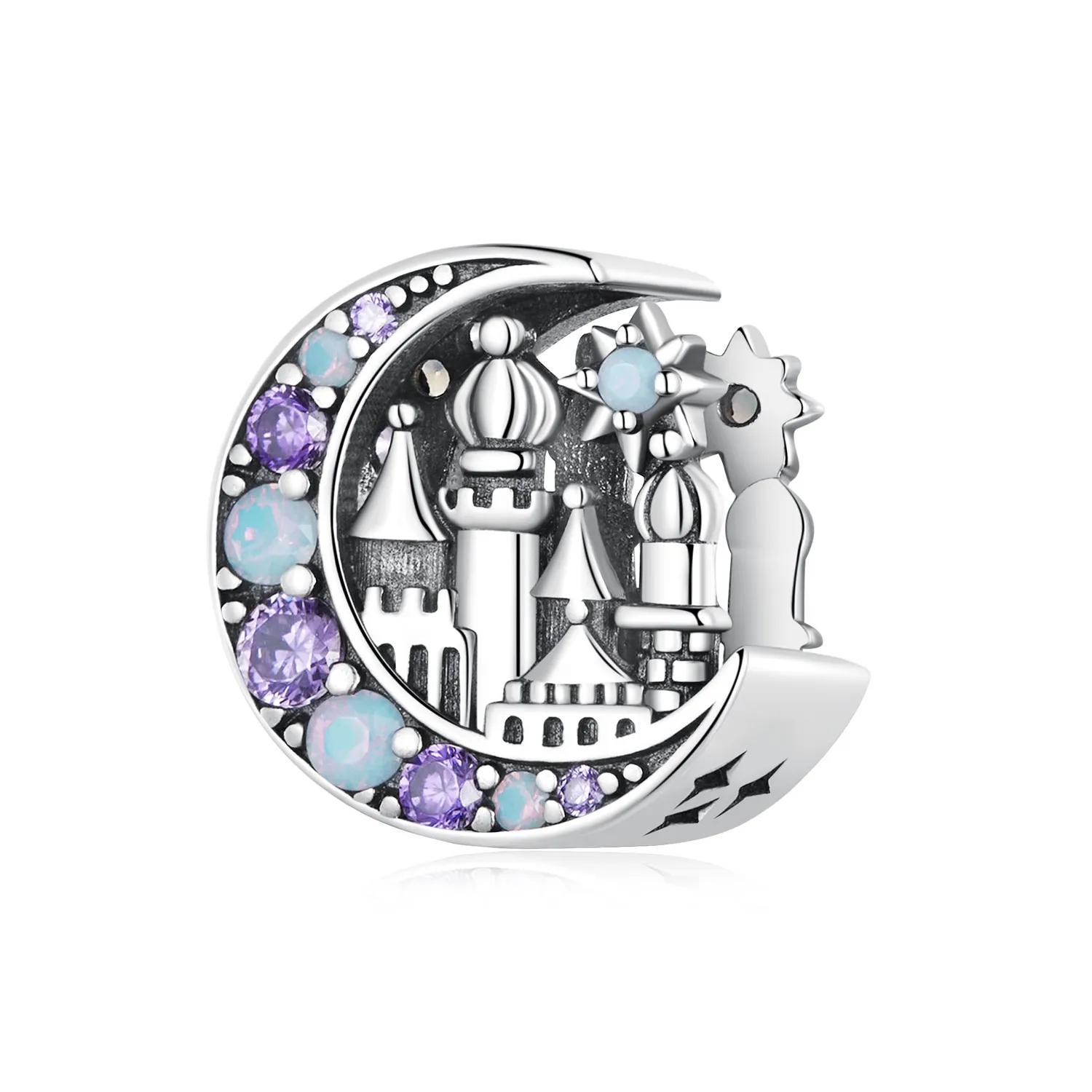 Pandora Style Moonlight Castle Charm - BSC892