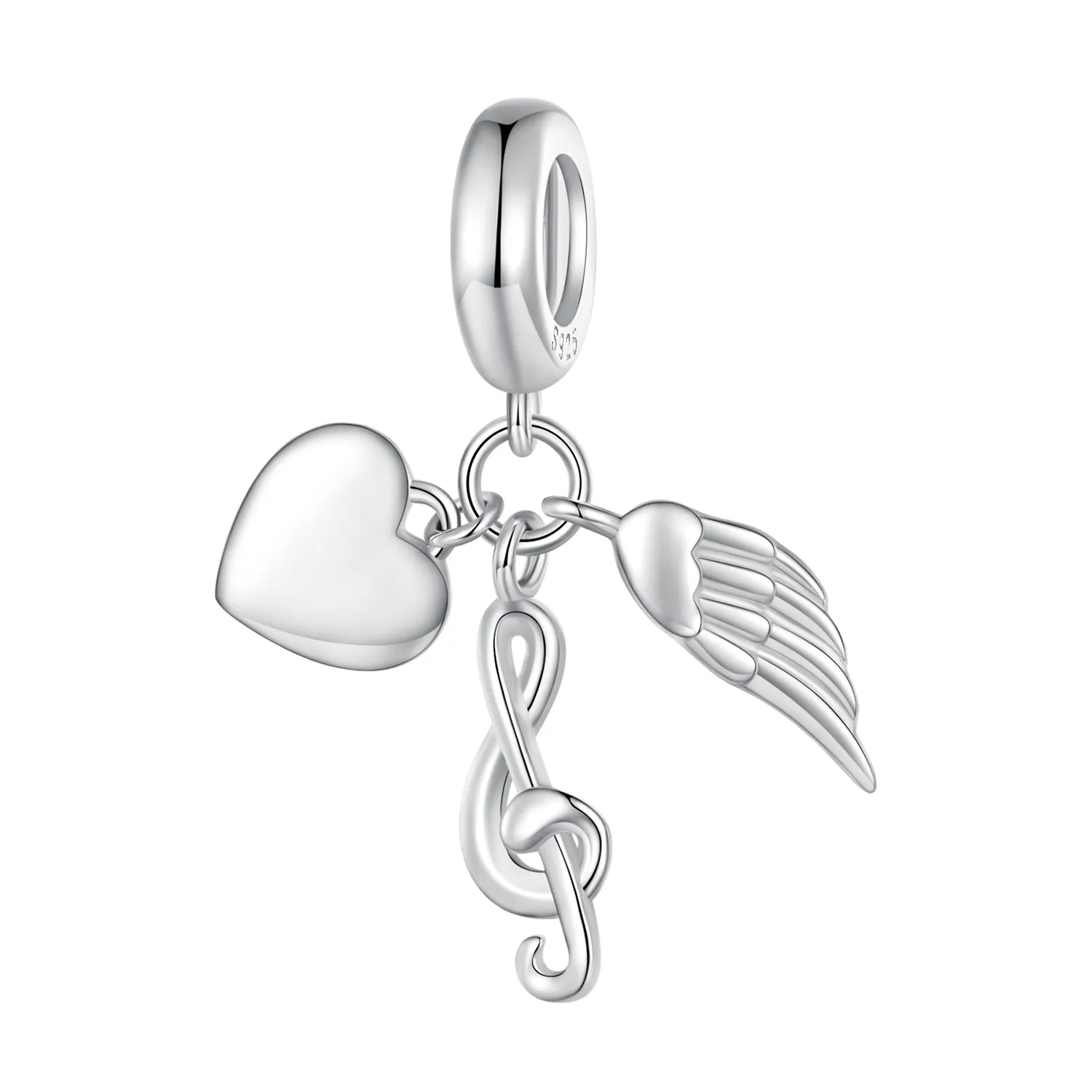 Pandora Style Note Dangle - BSC814