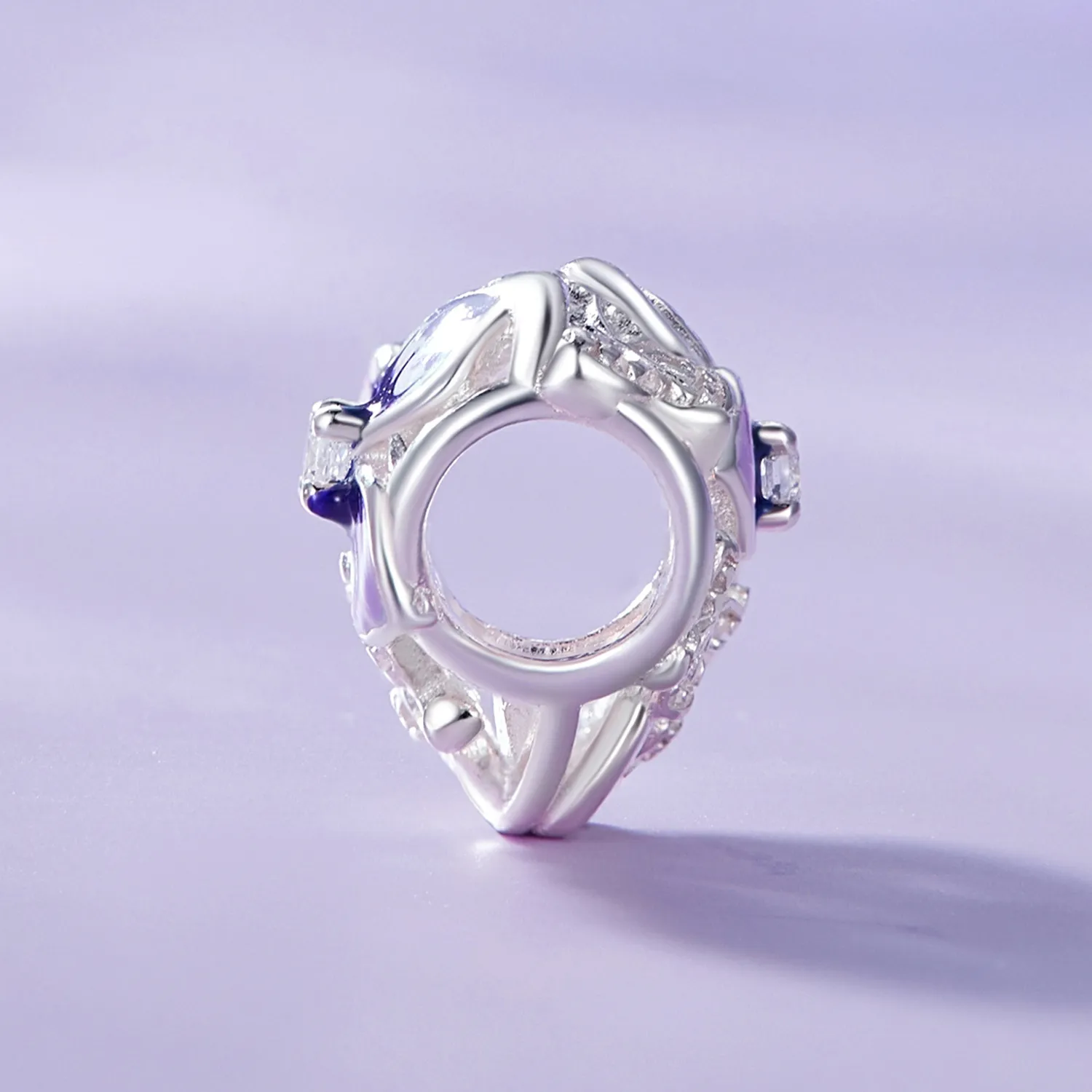 Pandora Style Pansy Charm - SCC2585