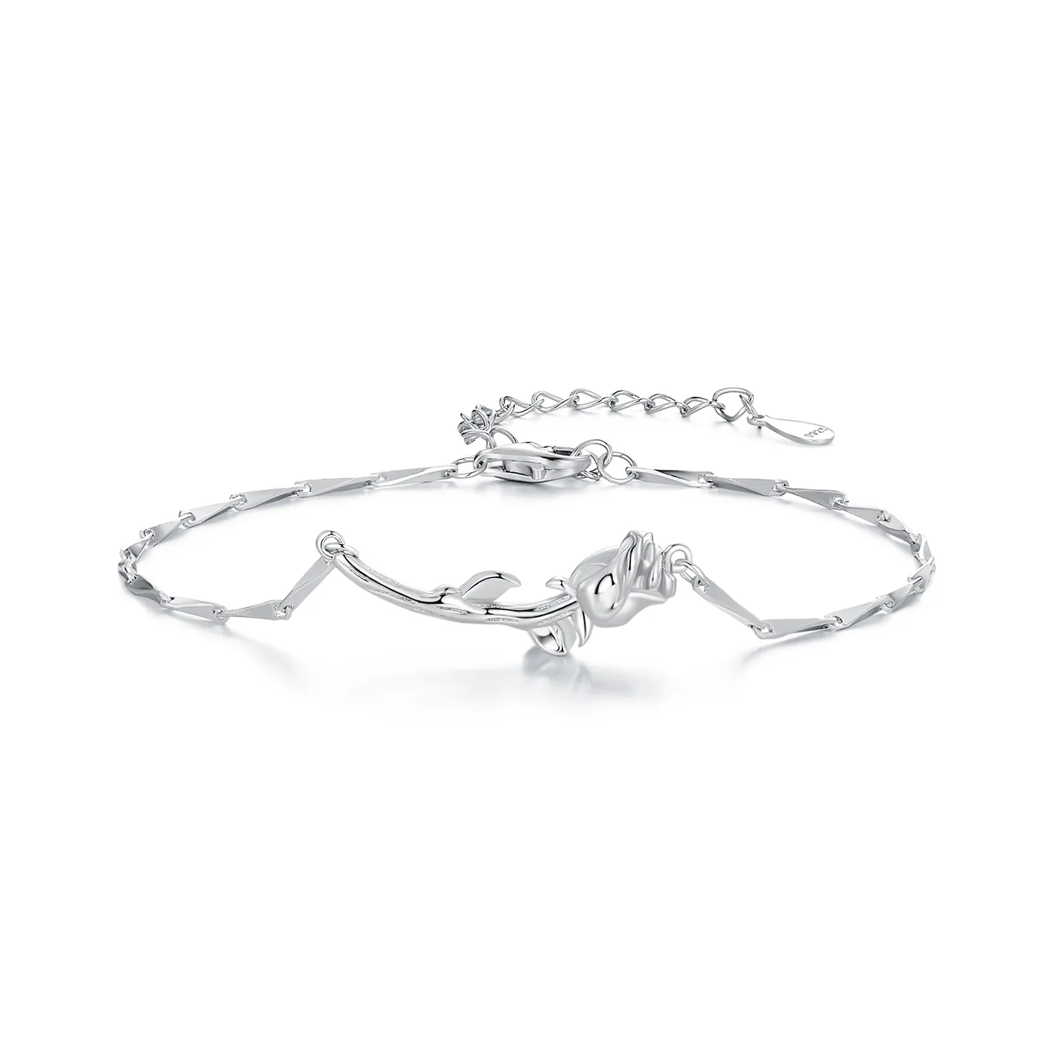 pandora style rose chain bracelet bsb146