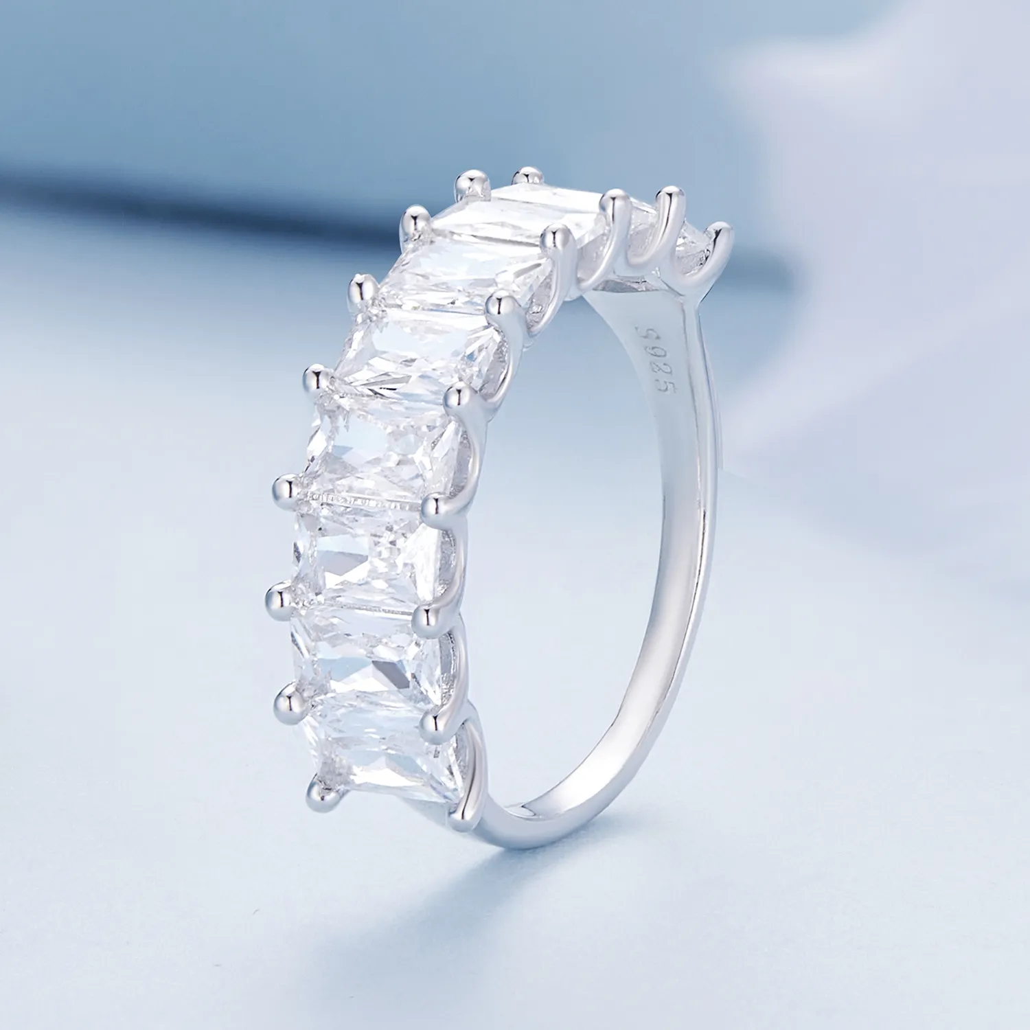 Pandora Style Shiny Zircon Ring - BSR409