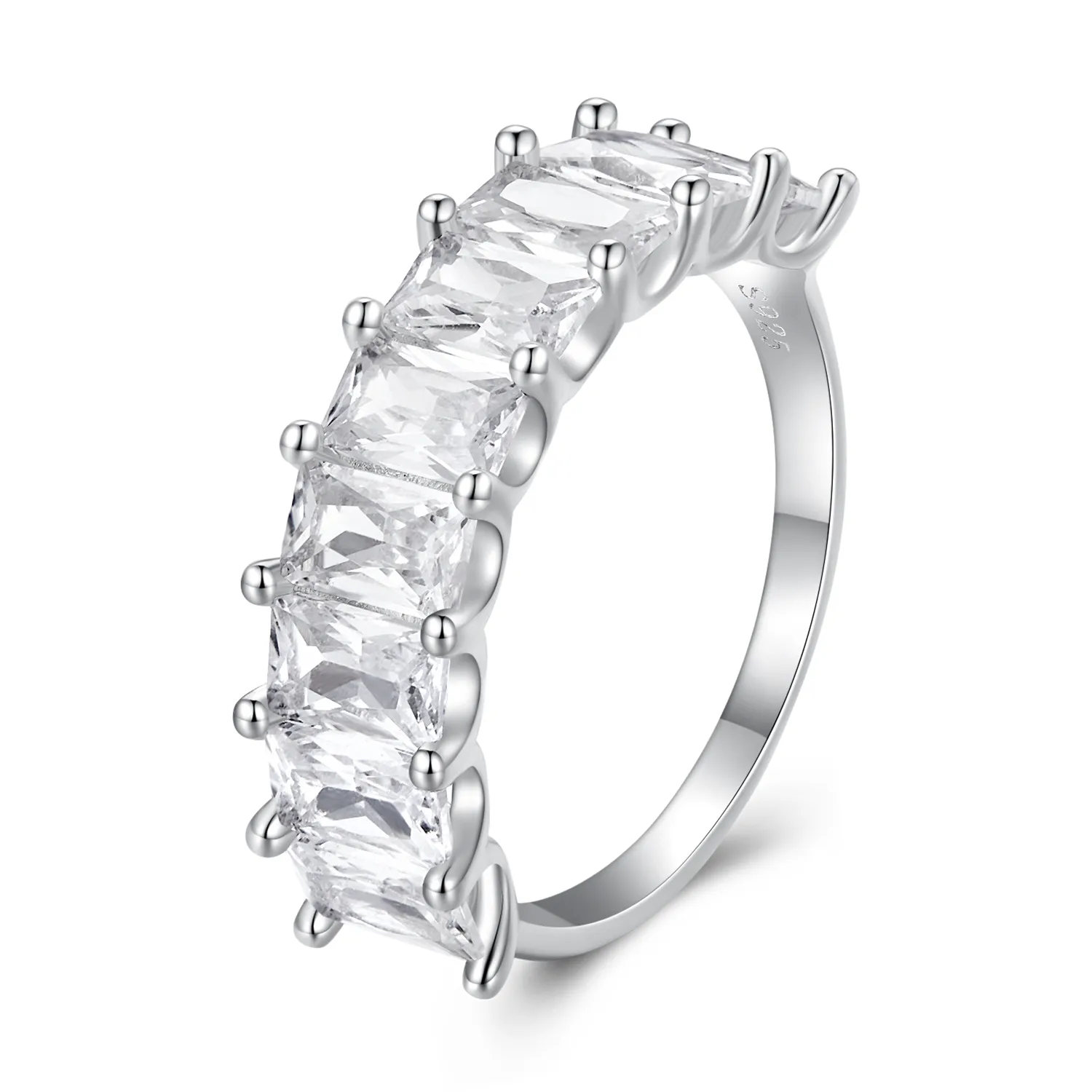 Pandora Style Shiny Zircon Ring - BSR409