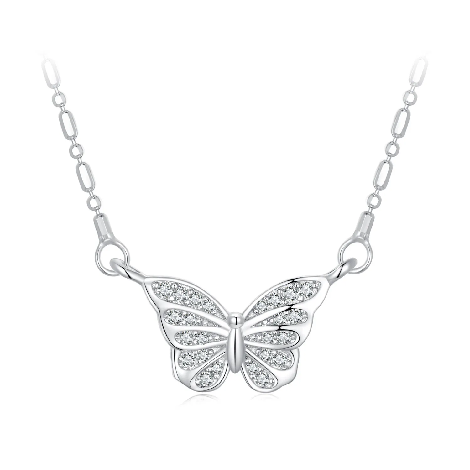 Pandora Style Smart Butterfly Necklace - BSN352