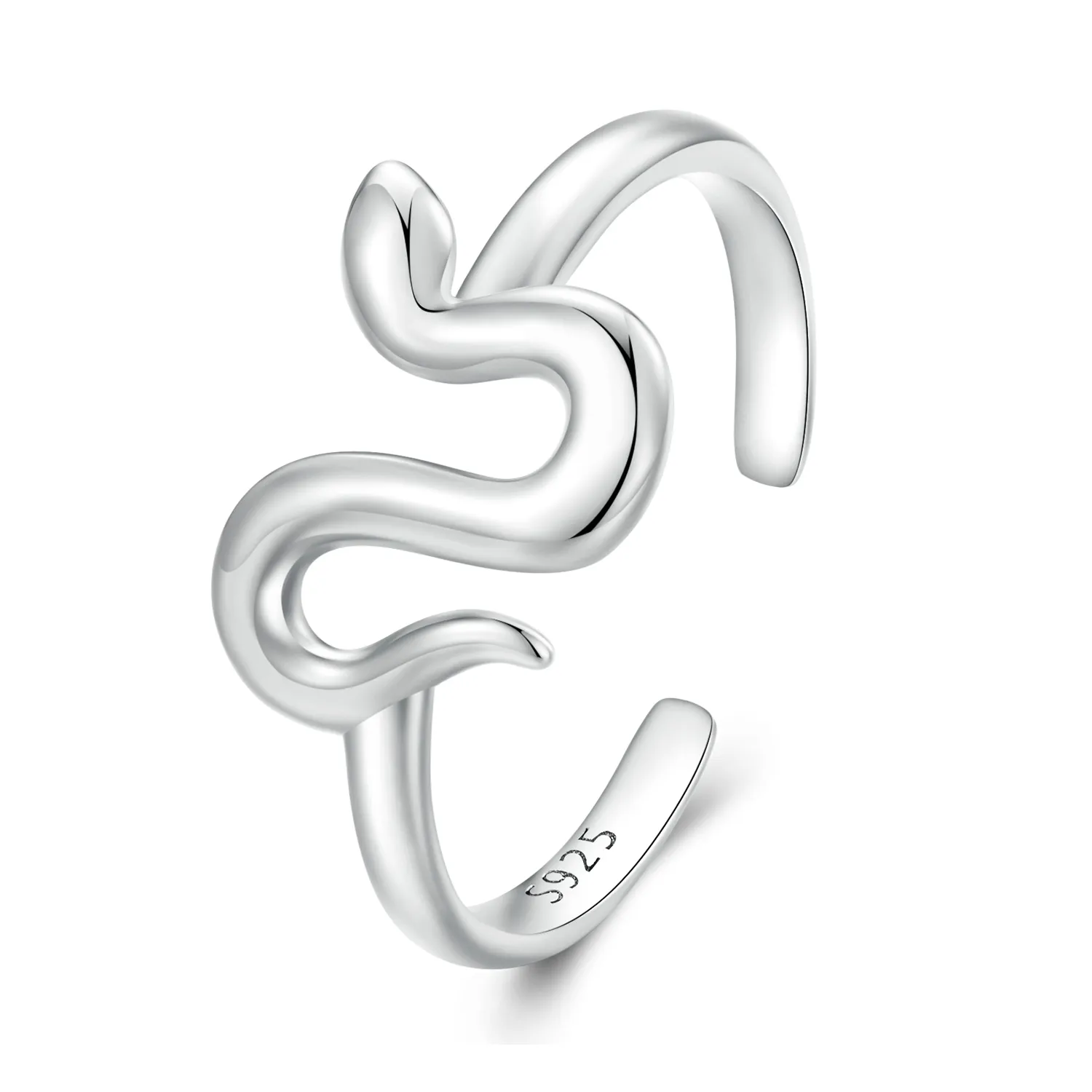 pandora style snake open ring scr926