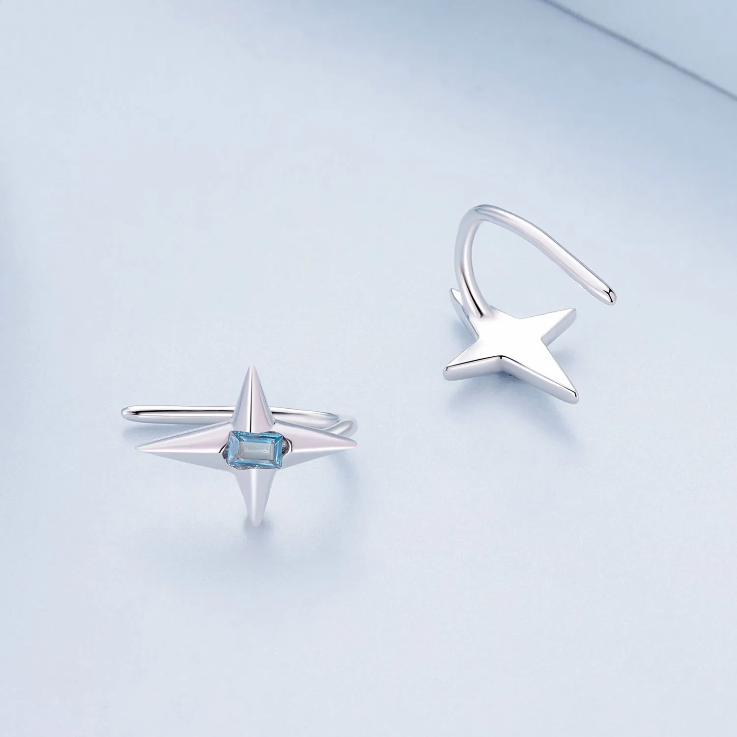 Pandora Style Starry Studs Earrings - BSE915