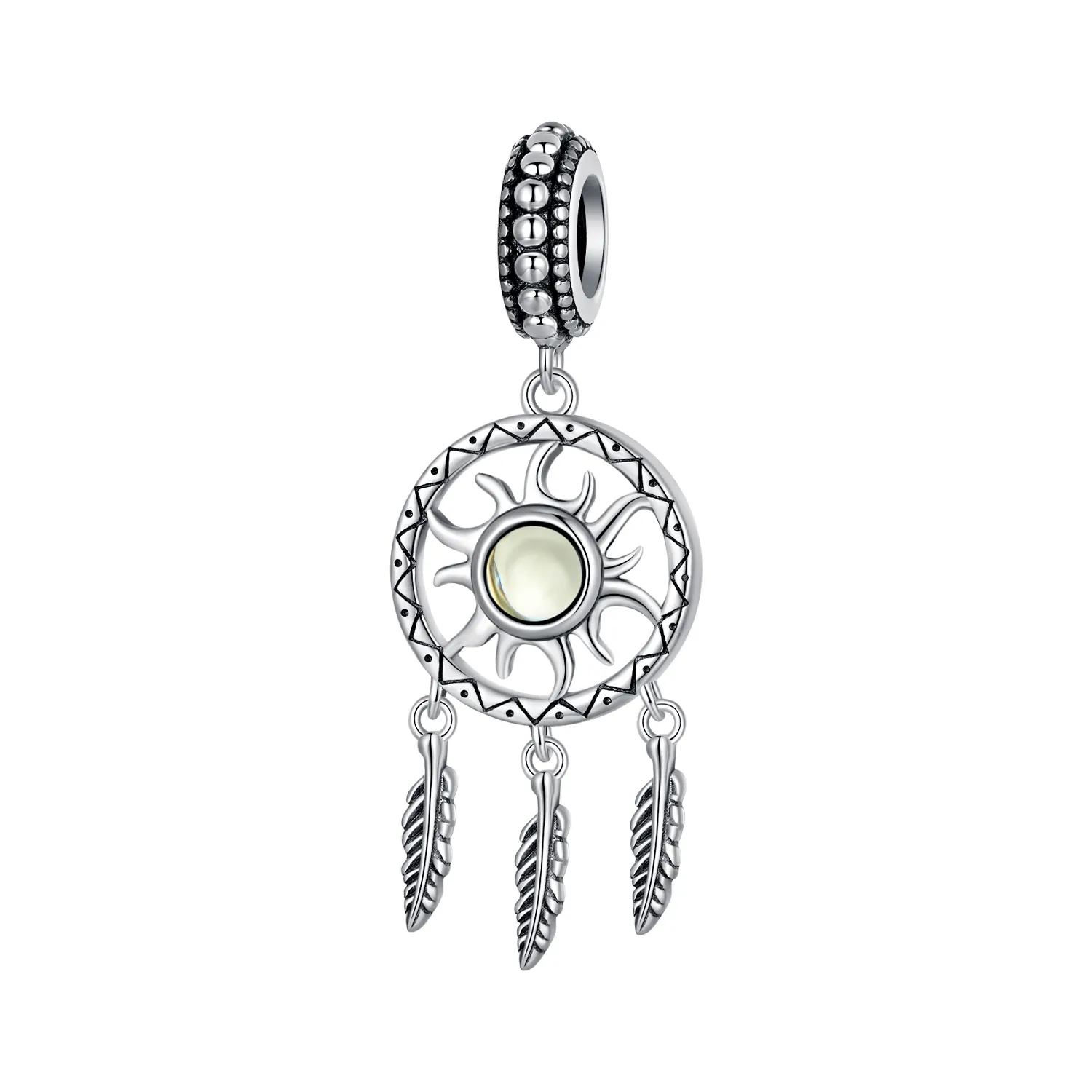 pandora style sun dream catcher dangle scc2593