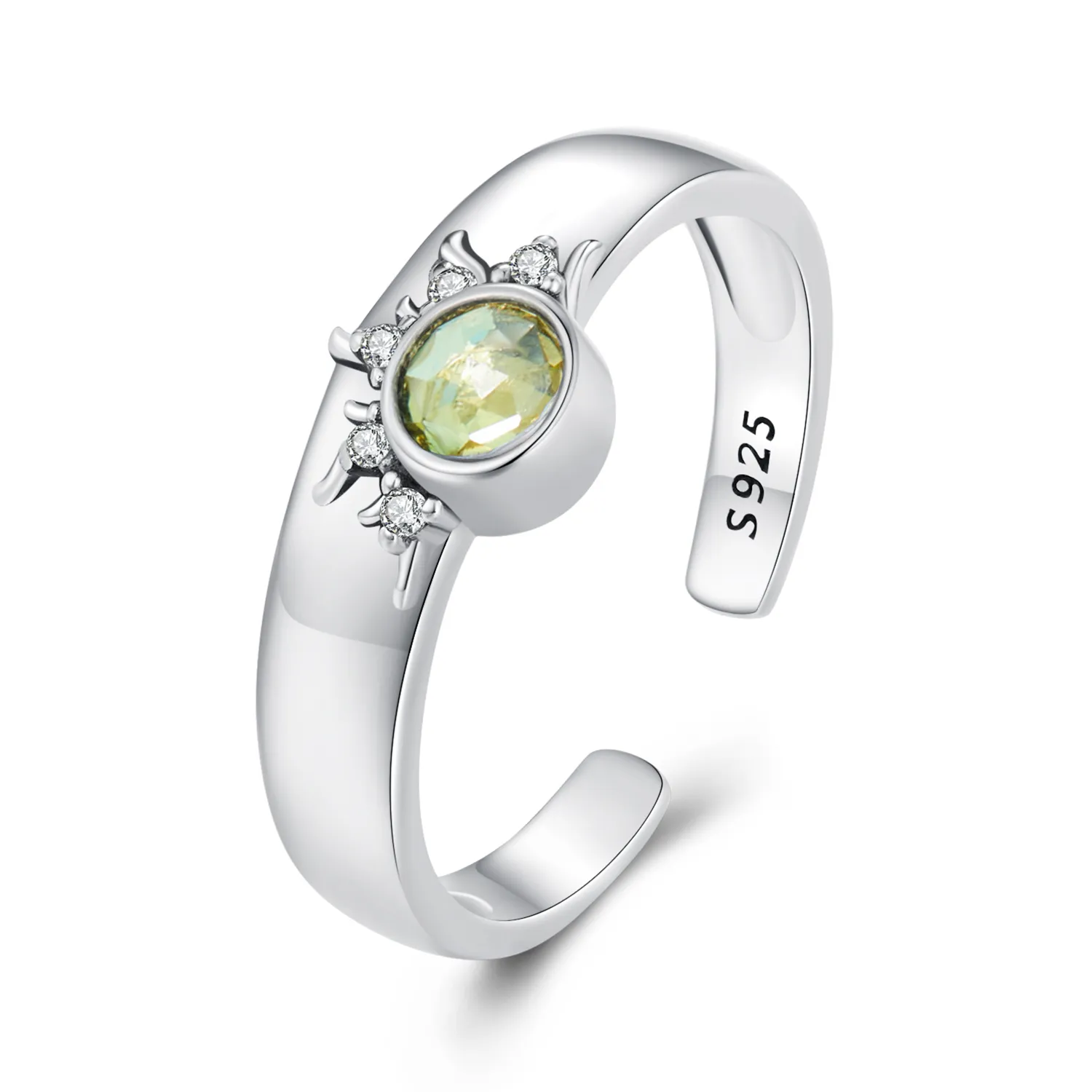 pandora style sun moon and stars couple ring bsr491 e