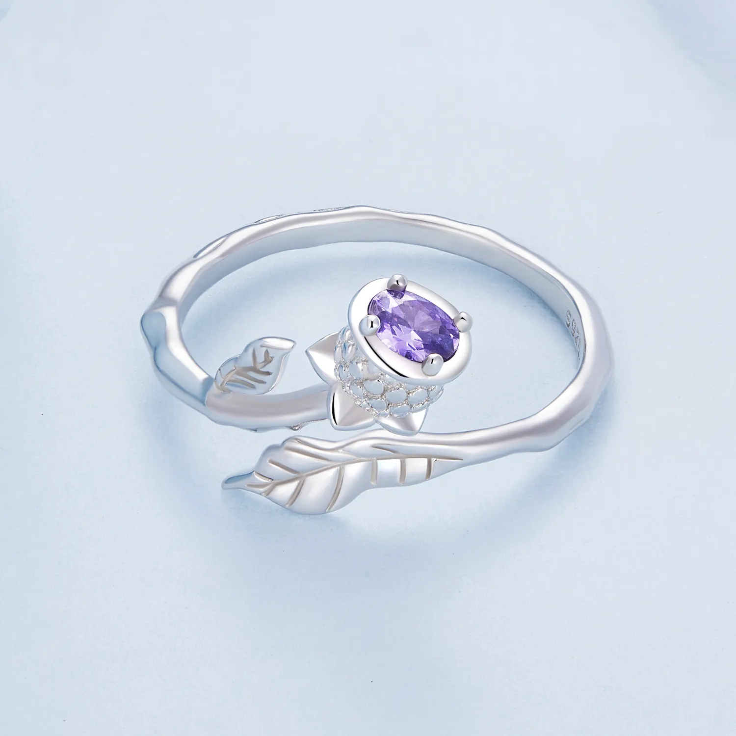 Pandora Style Thistle Open Ring - BSR397