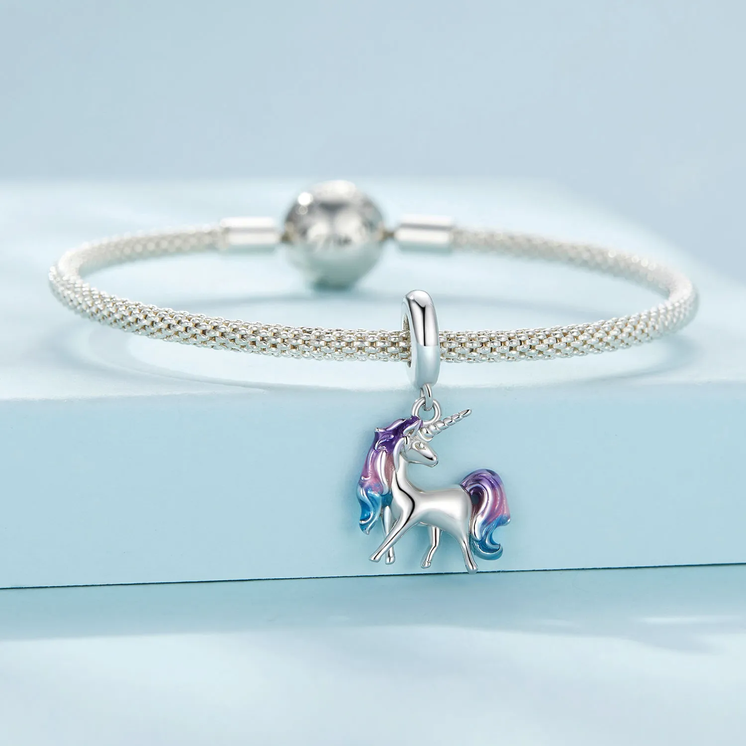 Pandora Style Unicorn Dangle - SCC2621