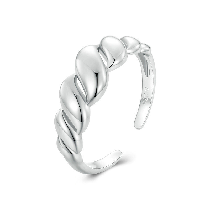 pandora style wave open ring bsr459 e