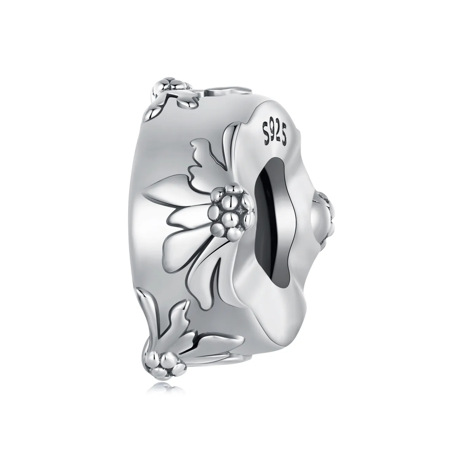 Pandora Style Wild Chrysanthemum Clip - SCC2574