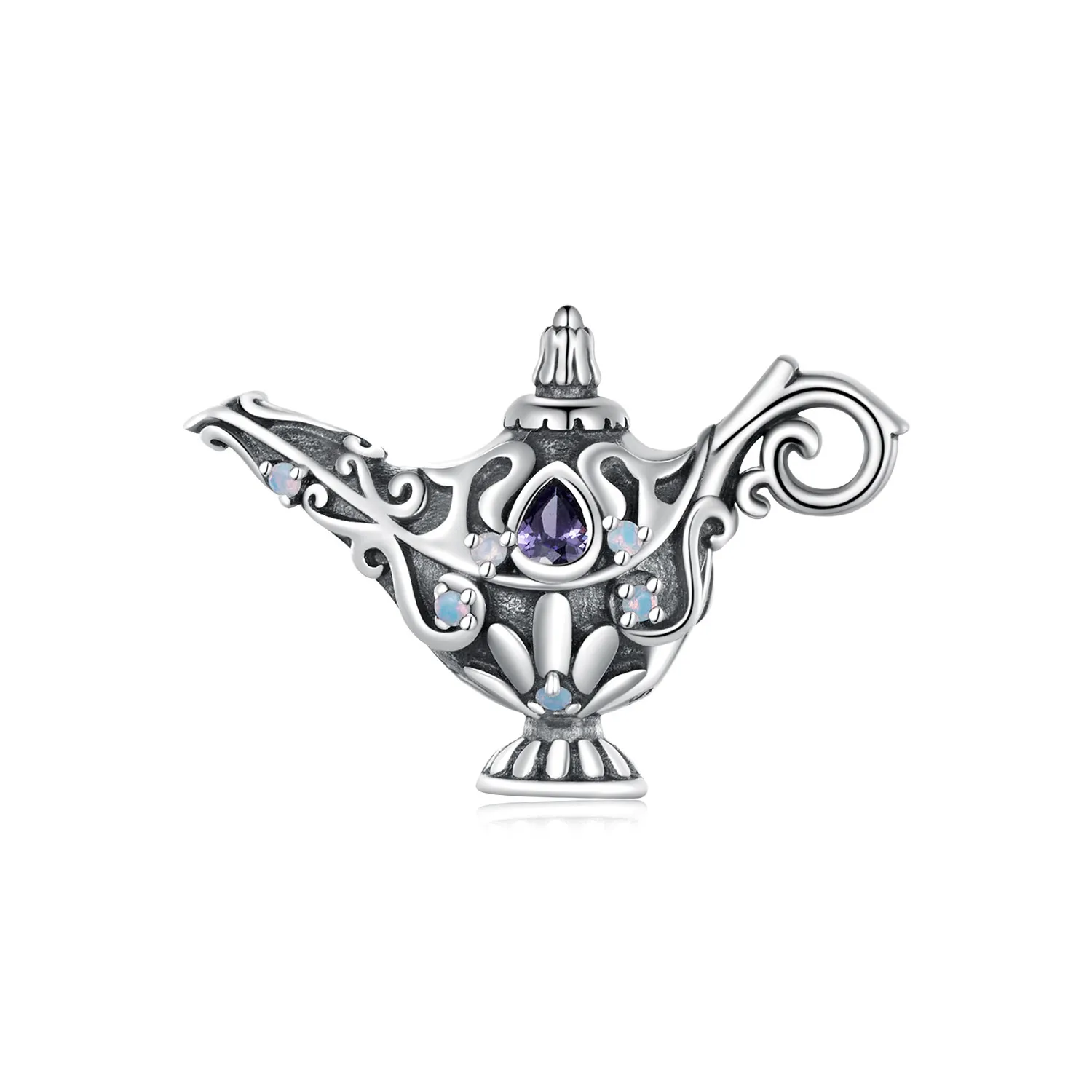 Pandora Style Wishing Magic Lamp Charm - BSC893