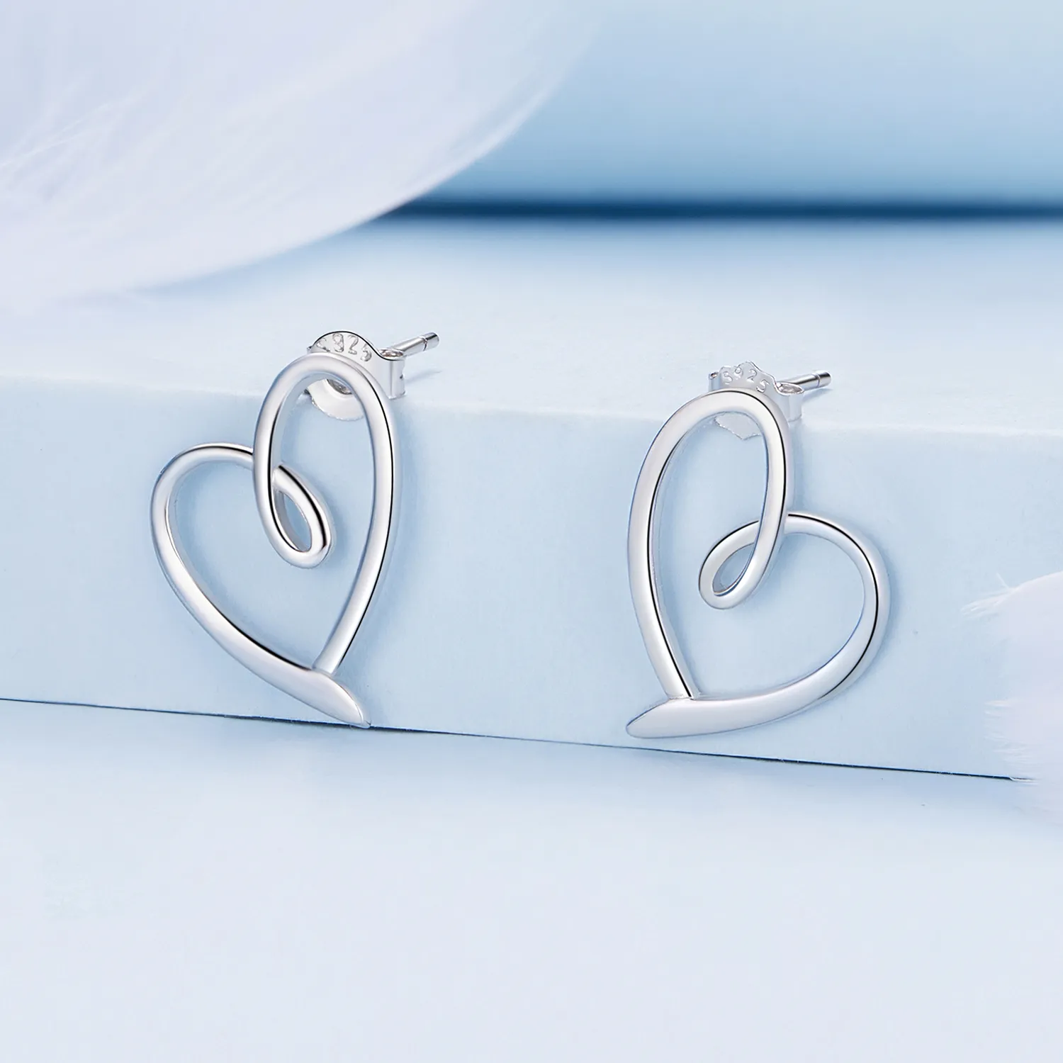 Pandora Style Wrapped In Love Studs Earrings - BSE871