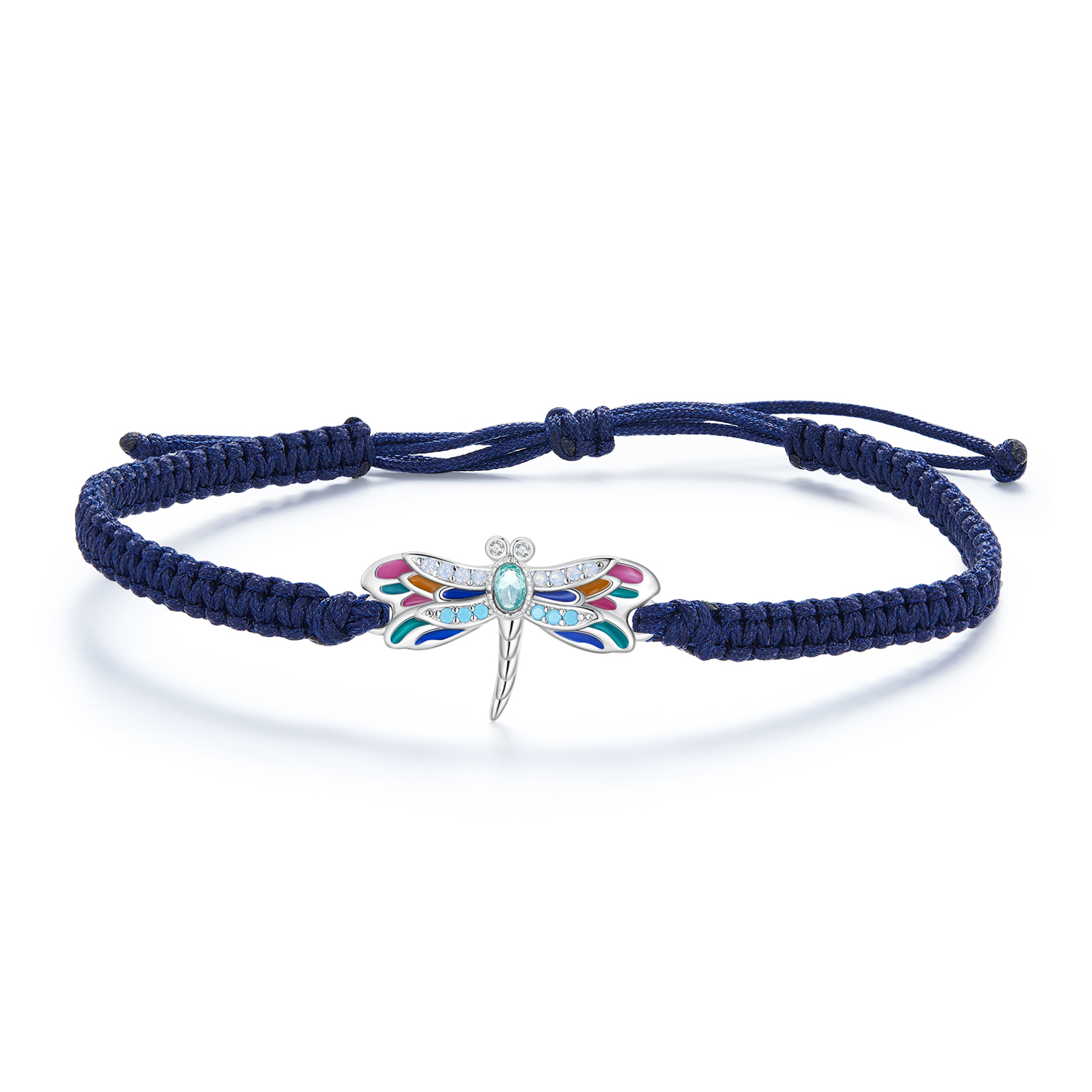 pandora inspired dragonfly cord bracelet bsb111