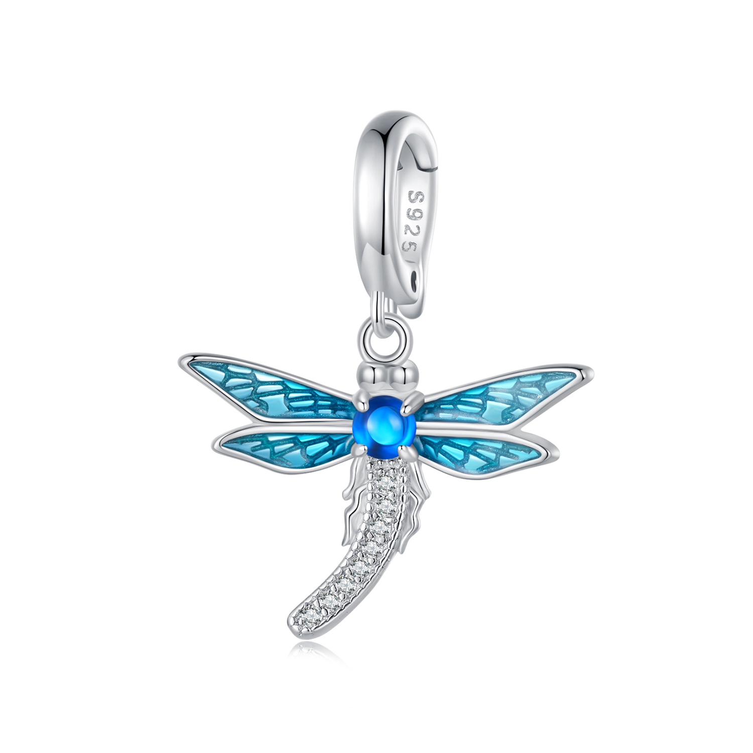 pandora inspired dragonfly jewelry dangle scc2569