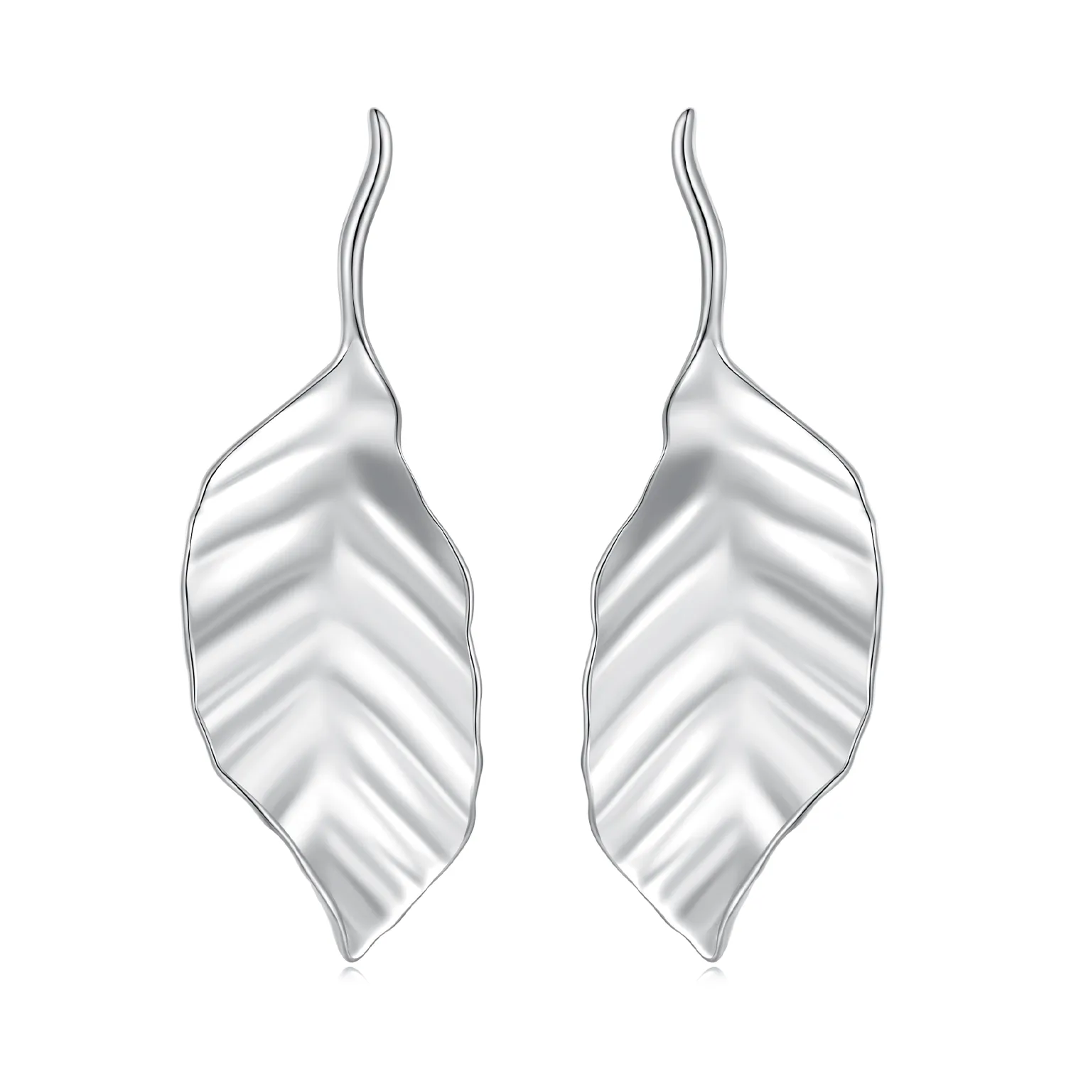 Pandora-inspired Leaves Studs Earrings - BSE812