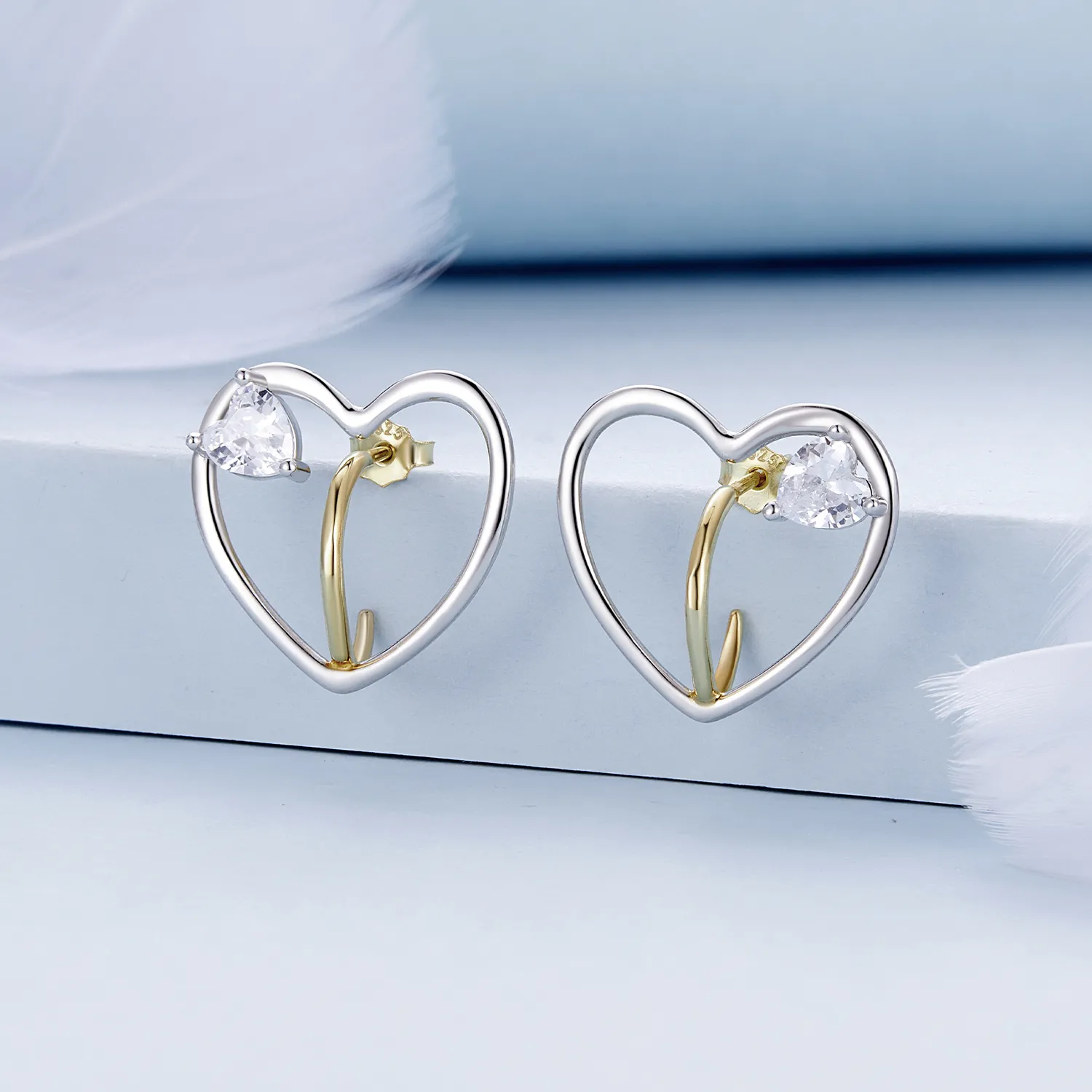 Pandora-inspired Love Studs Earrings - BSE888