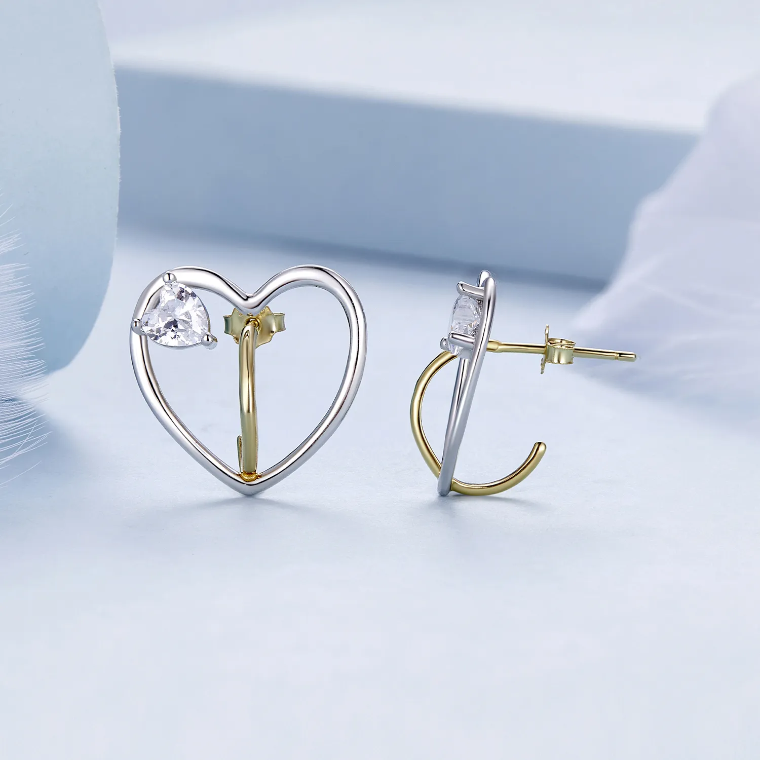 Pandora-inspired Love Studs Earrings - BSE888